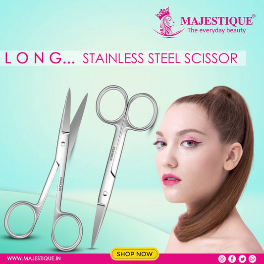 Precision Meets Elegance: Majestique Stainless Steel Scissors