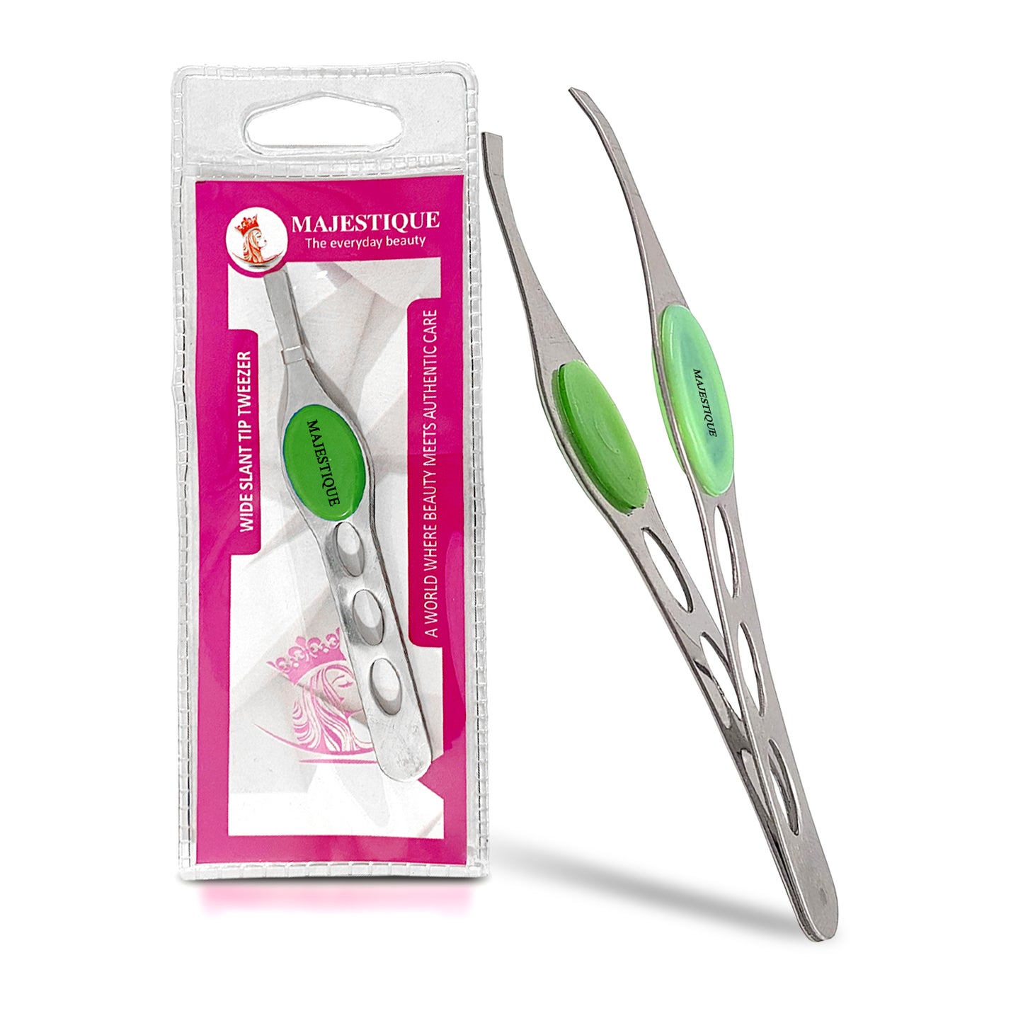 WIDE SLANT TIP TWEEZER Multicolor FC55