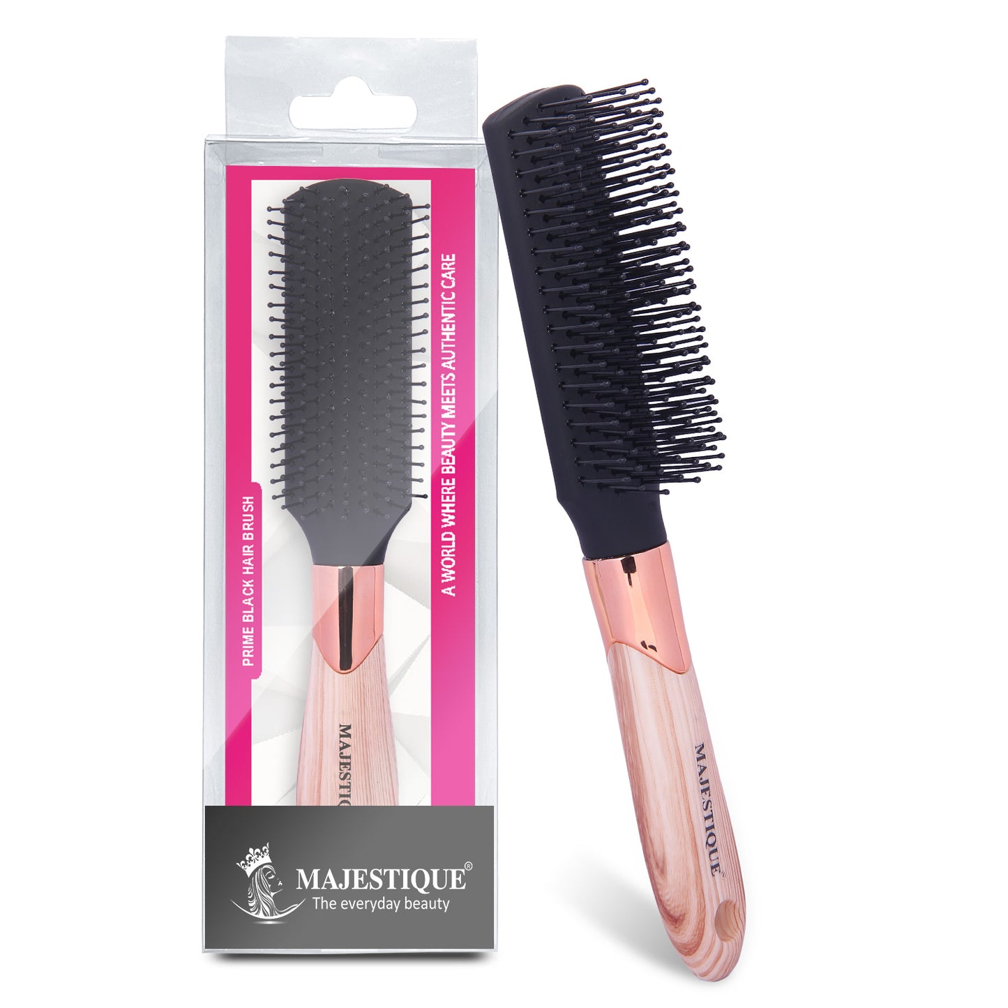 PRIME BLACK VENT HAIR BRUSH HR131