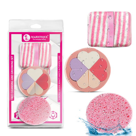 FACE CLEANSING AND GROOMING SET(3 PCS) Multicolor FC116