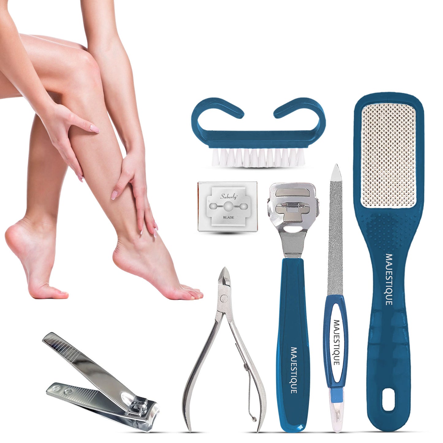 PROFESSIONAL MANICURE&PEDICURE KIT (PACK OF 7) Multicolor FN345