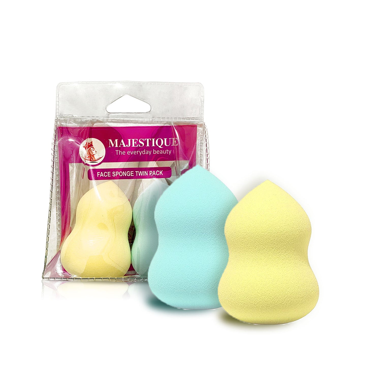 FACE SPONGE TWIN PACK(PACK OF 2) Multicolor CMB505