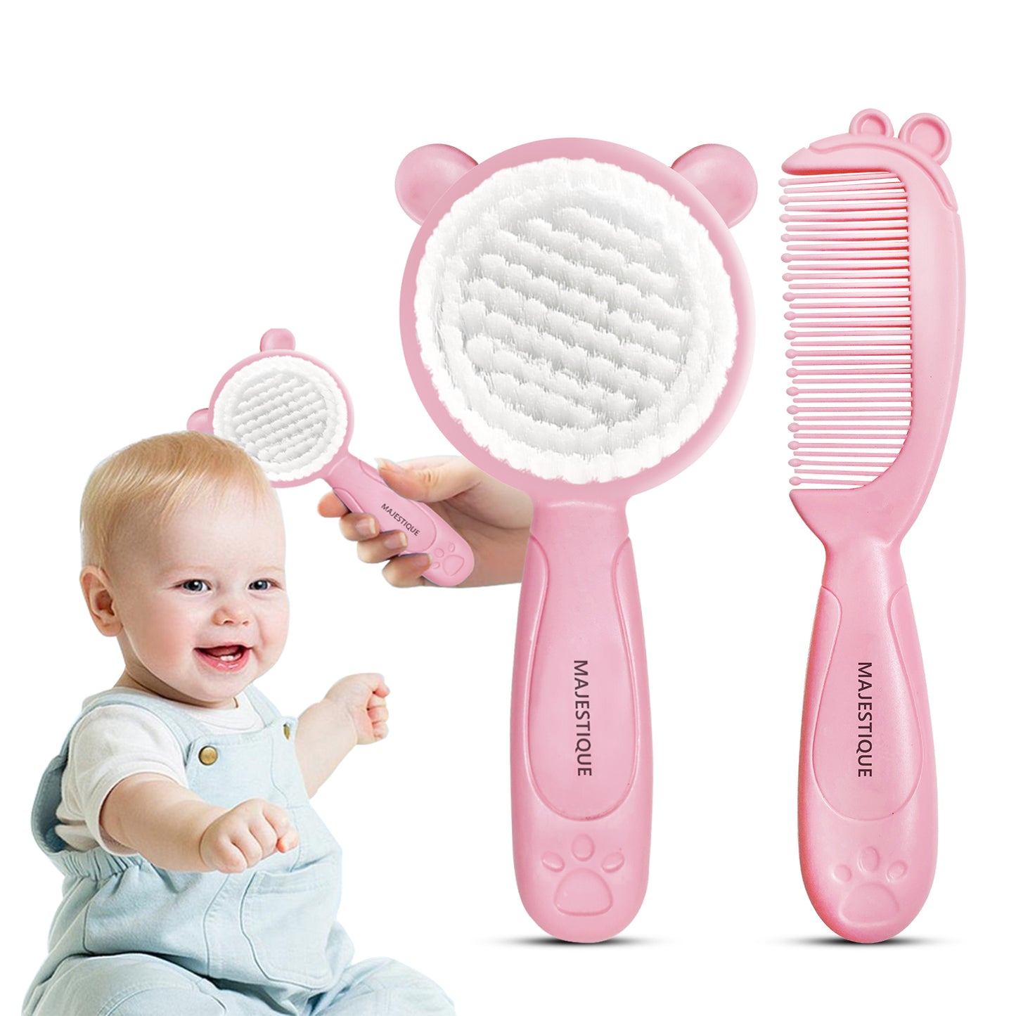 BABY HAIR CARE SET HR185_PINK