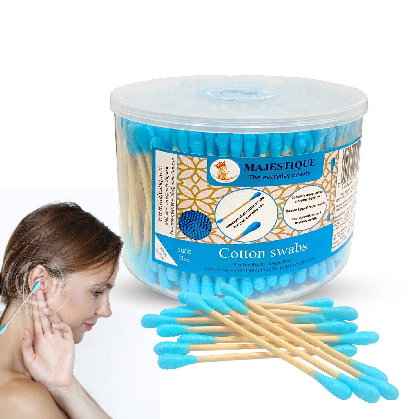 Cotton Swabs (500 Tips) FC2_TWO