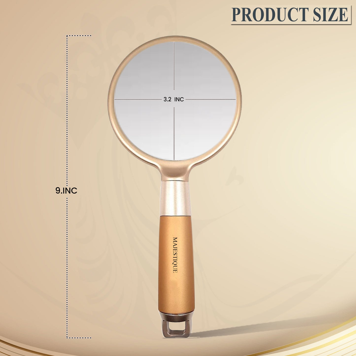 Golden Handle Mirror HR111