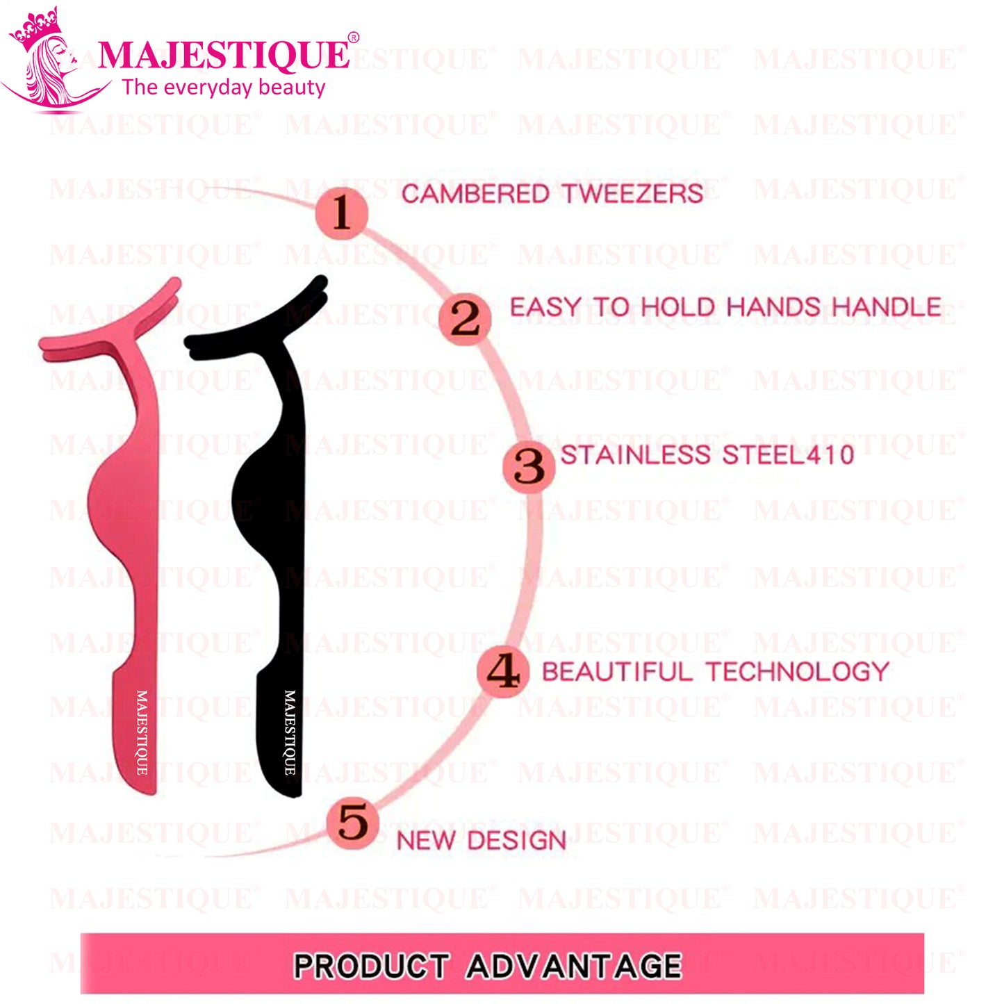 EYELASH FALSE APPILCATOR TOOL Color May Vary FC76