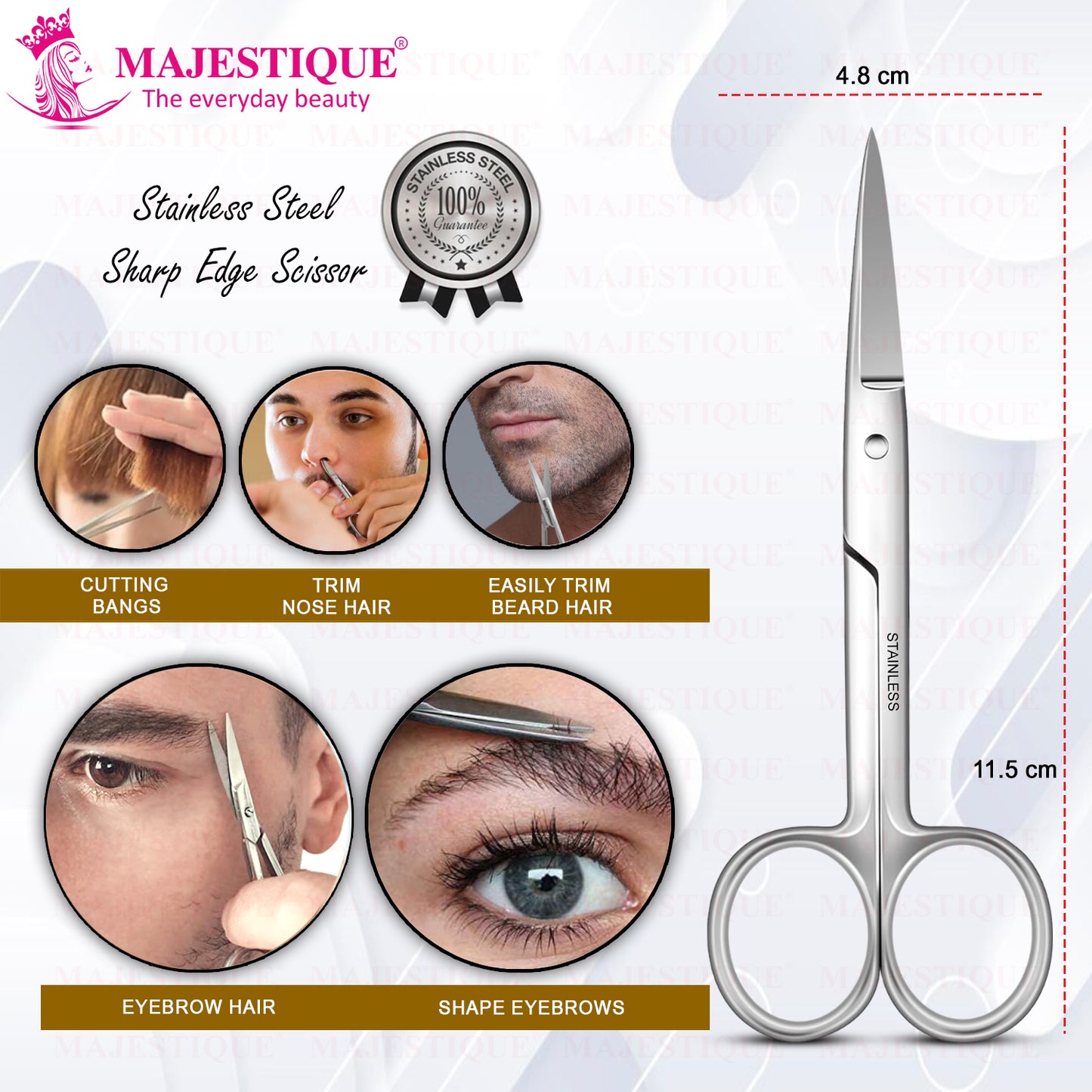 LONG STAINLESS STEEL SCISSOR FC58