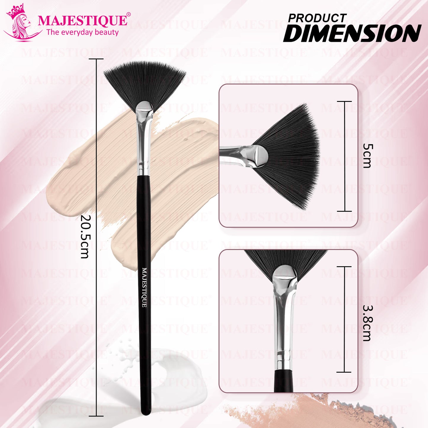 HIGHLIGHTER FAN BRUSH FC59