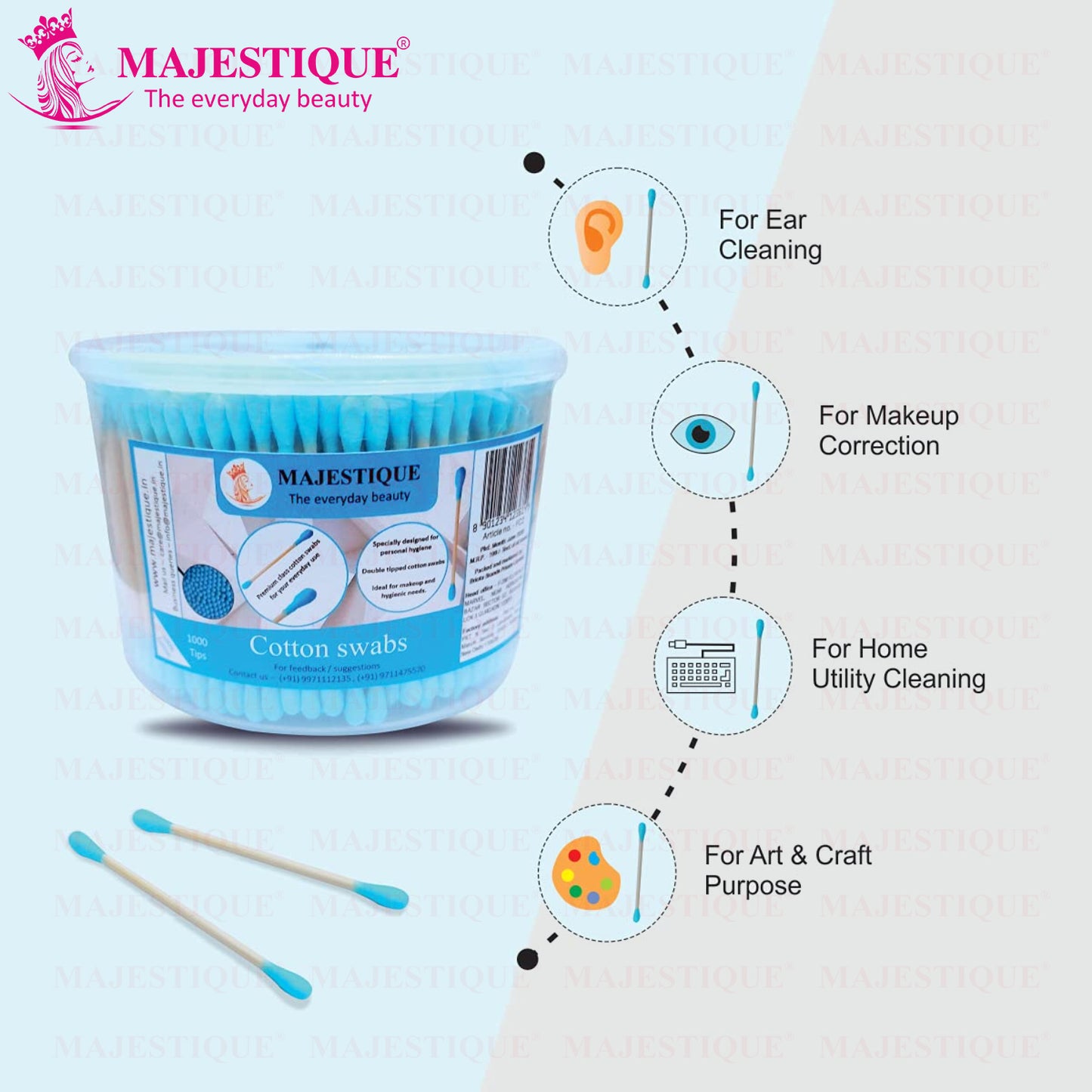 Cotton Swabs (500 Tips) FC2_TWO