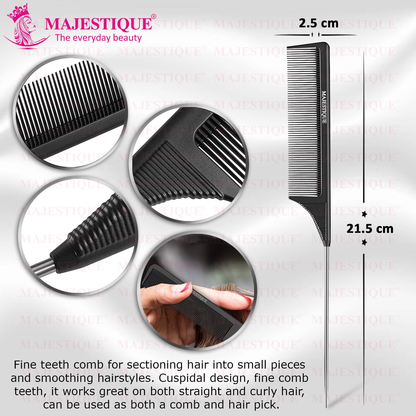 STEEL TAIL PIN COMB HR126