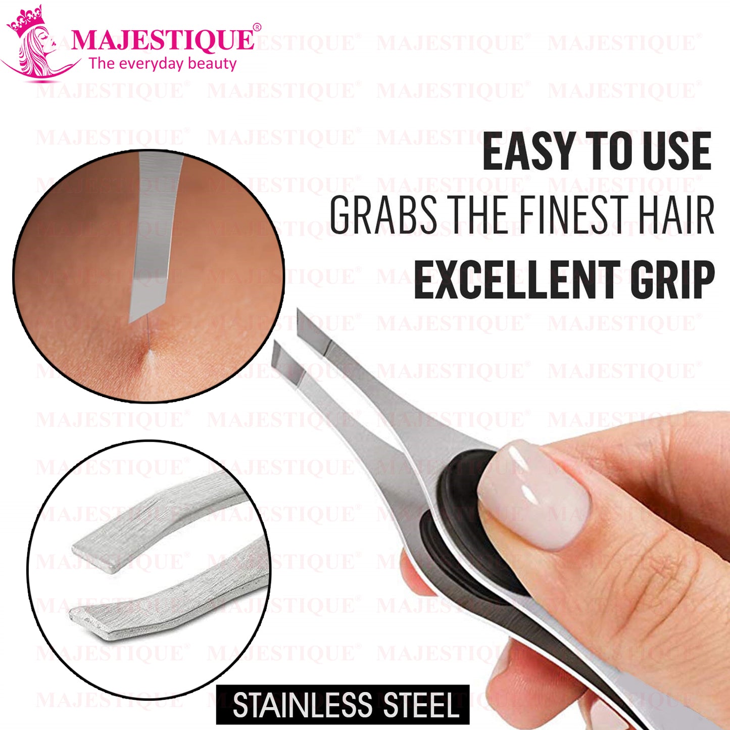 WIDE SLANT TIP TWEEZER Multicolor FC55