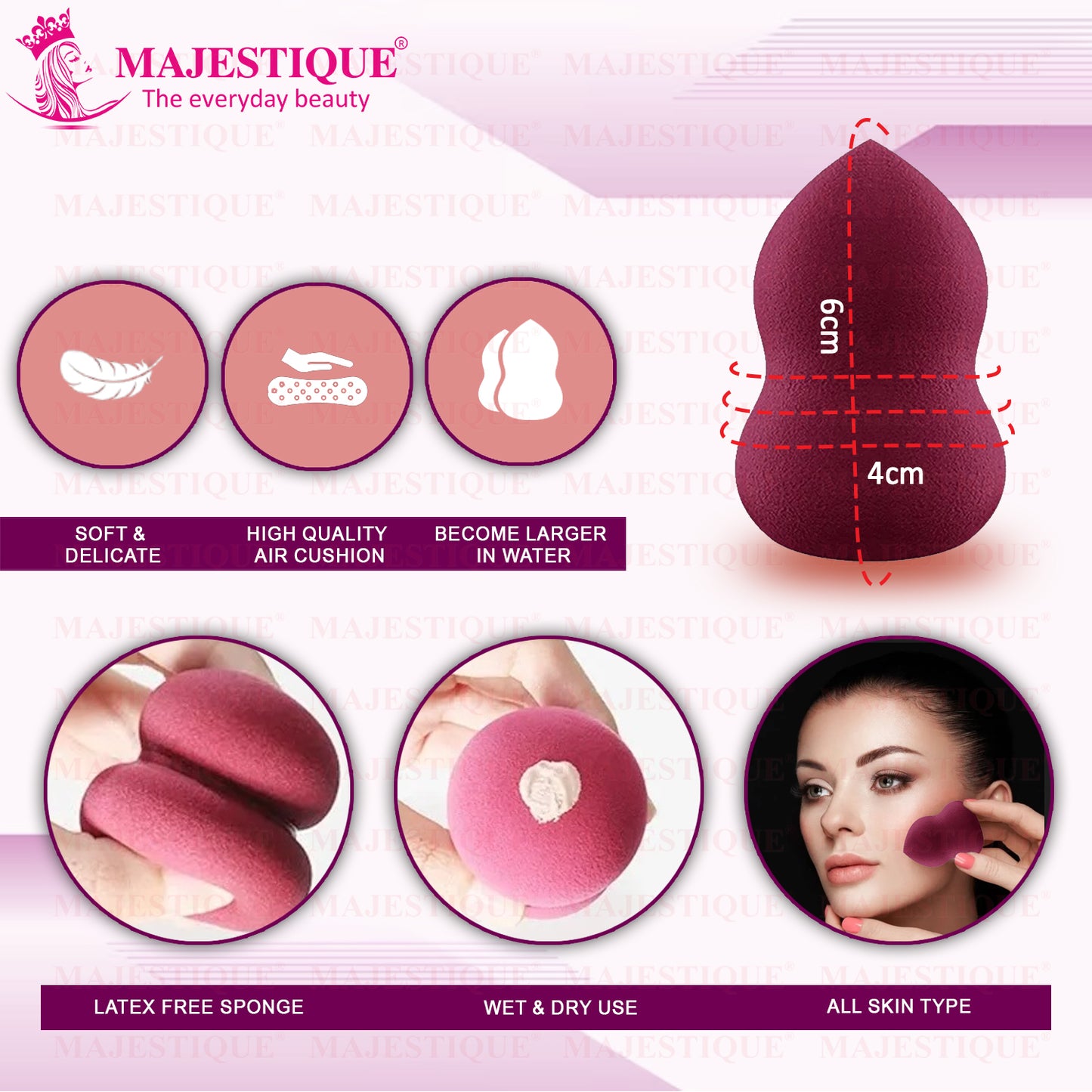 HOURGLASS Face Sponge Color May Vary FC7