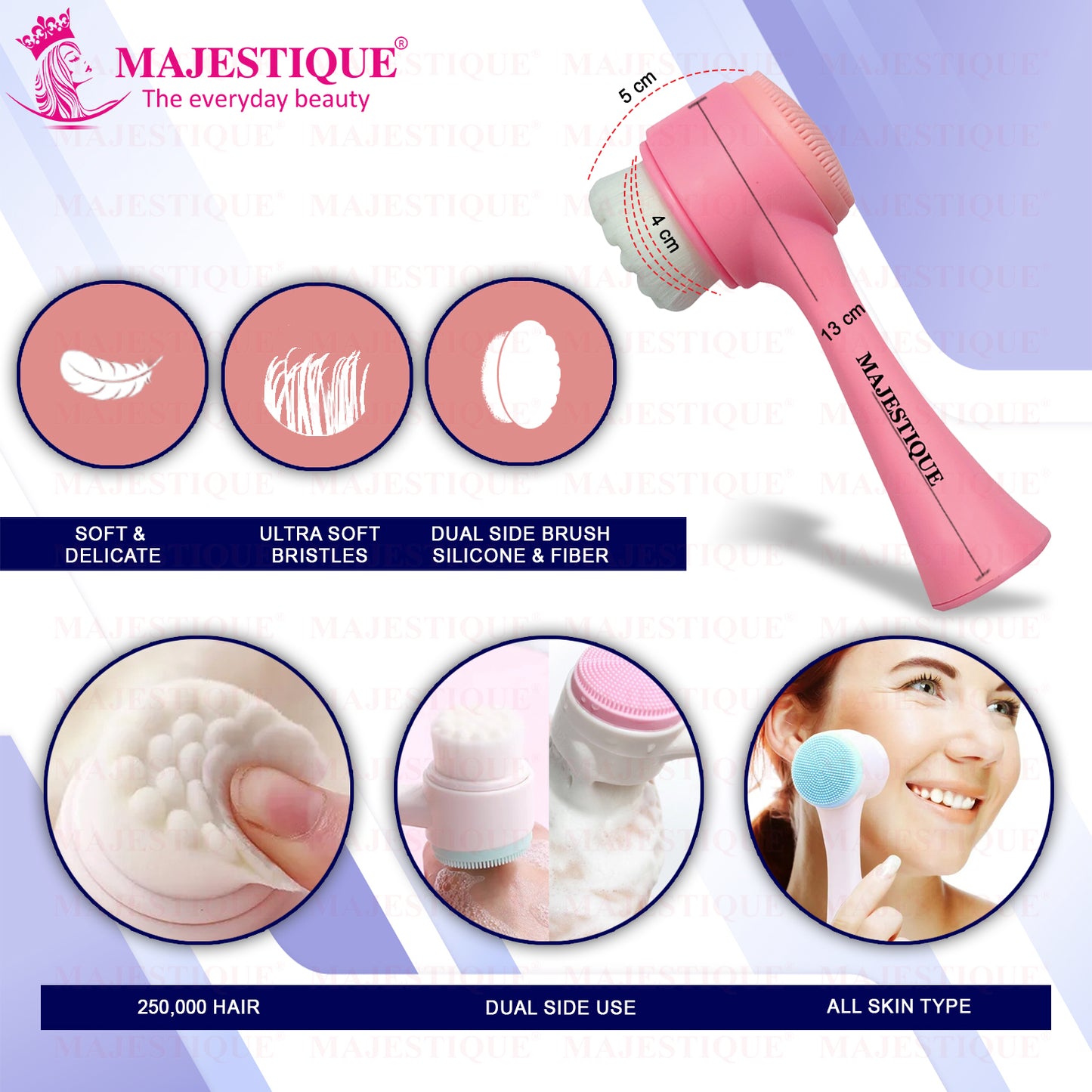 Deep Pore Cleansing Face Brush Color May Vary FC3