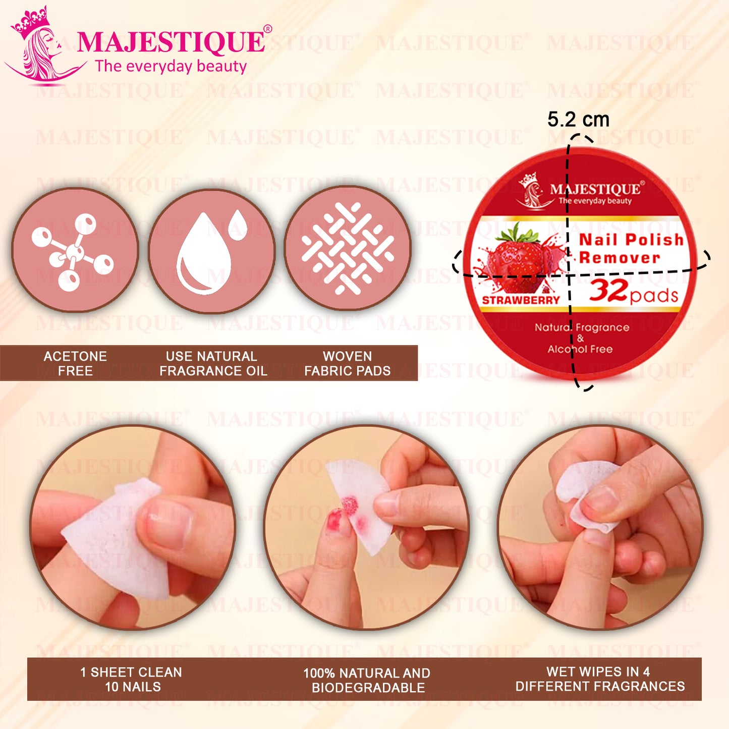 NAIL POLISH REMOVER & SEPARATOR (PACK OF 3) CMB542