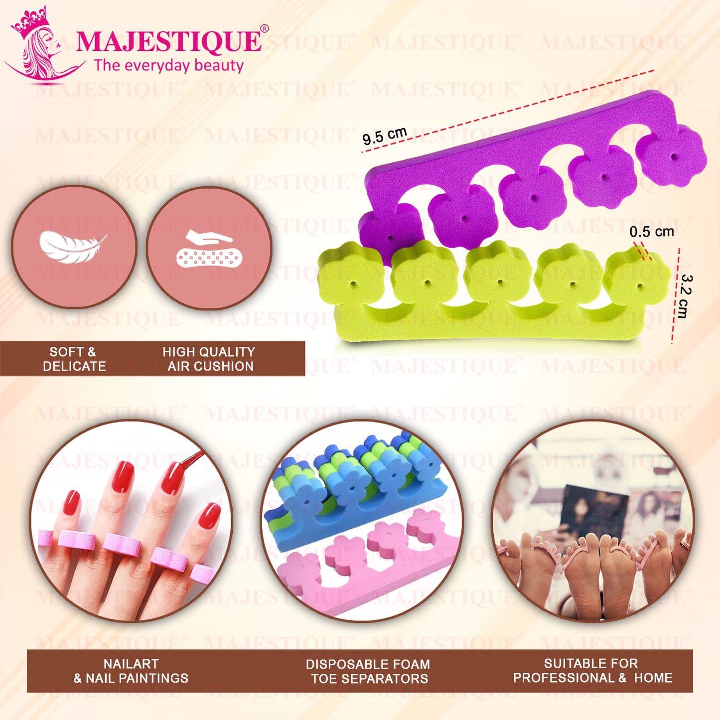 NAIL POLISH REMOVER AND SEPARATOR (PACK OF 6) CMB541