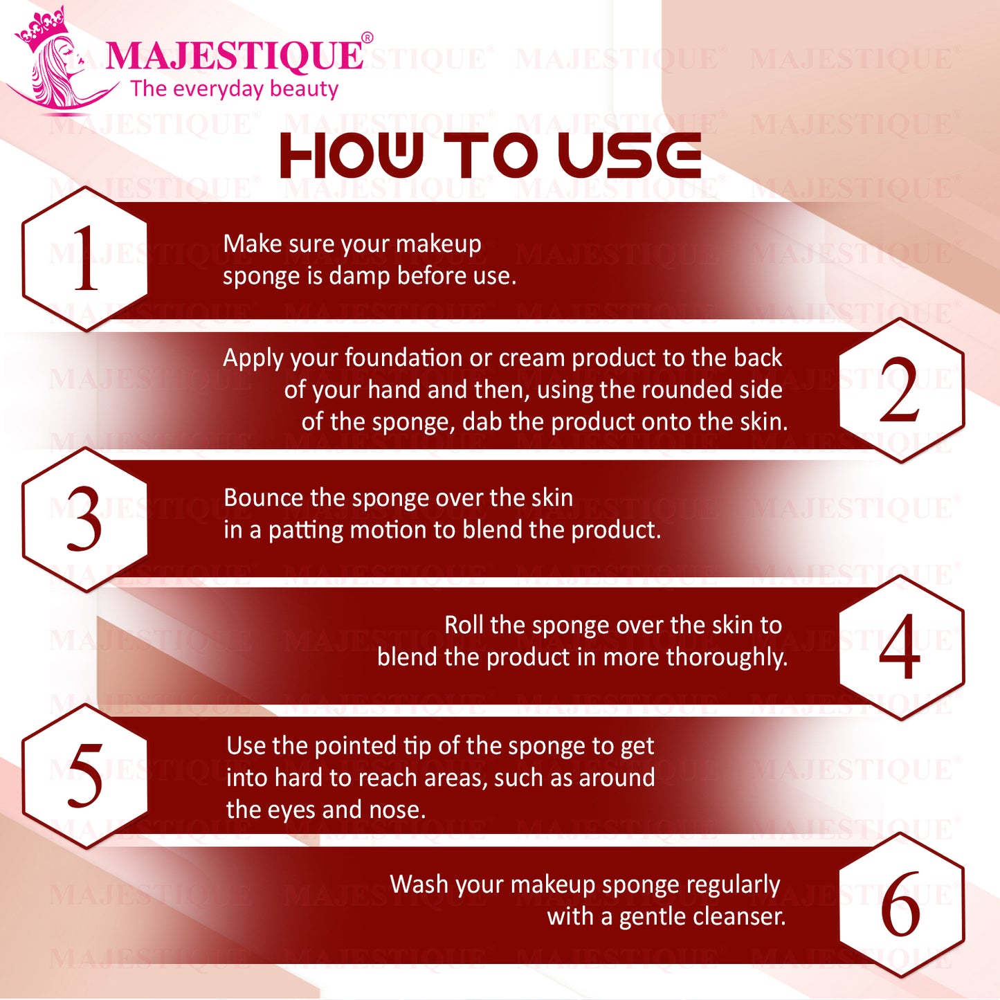 MAKEUP BLENDER SET (3PCS) Color May Vary FC80