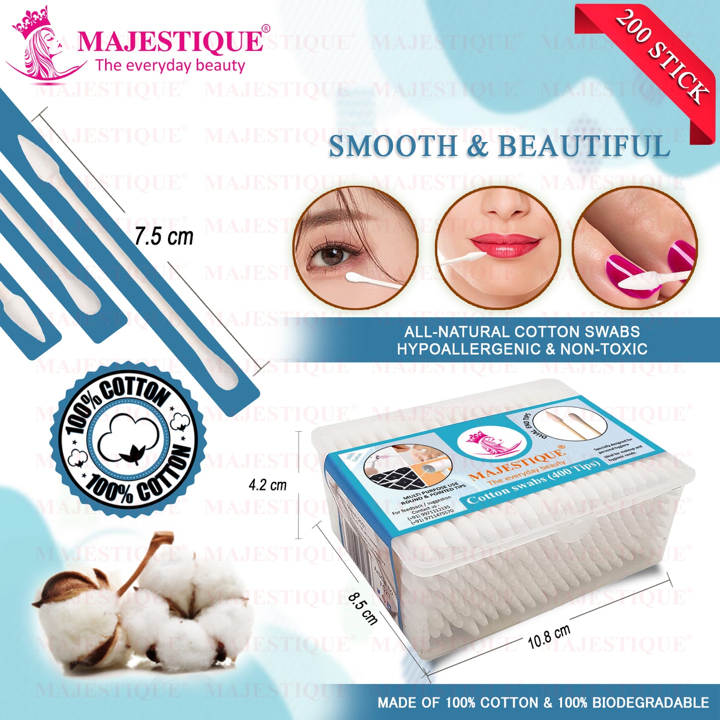 Cotton Swabs (200Tips) FC21
