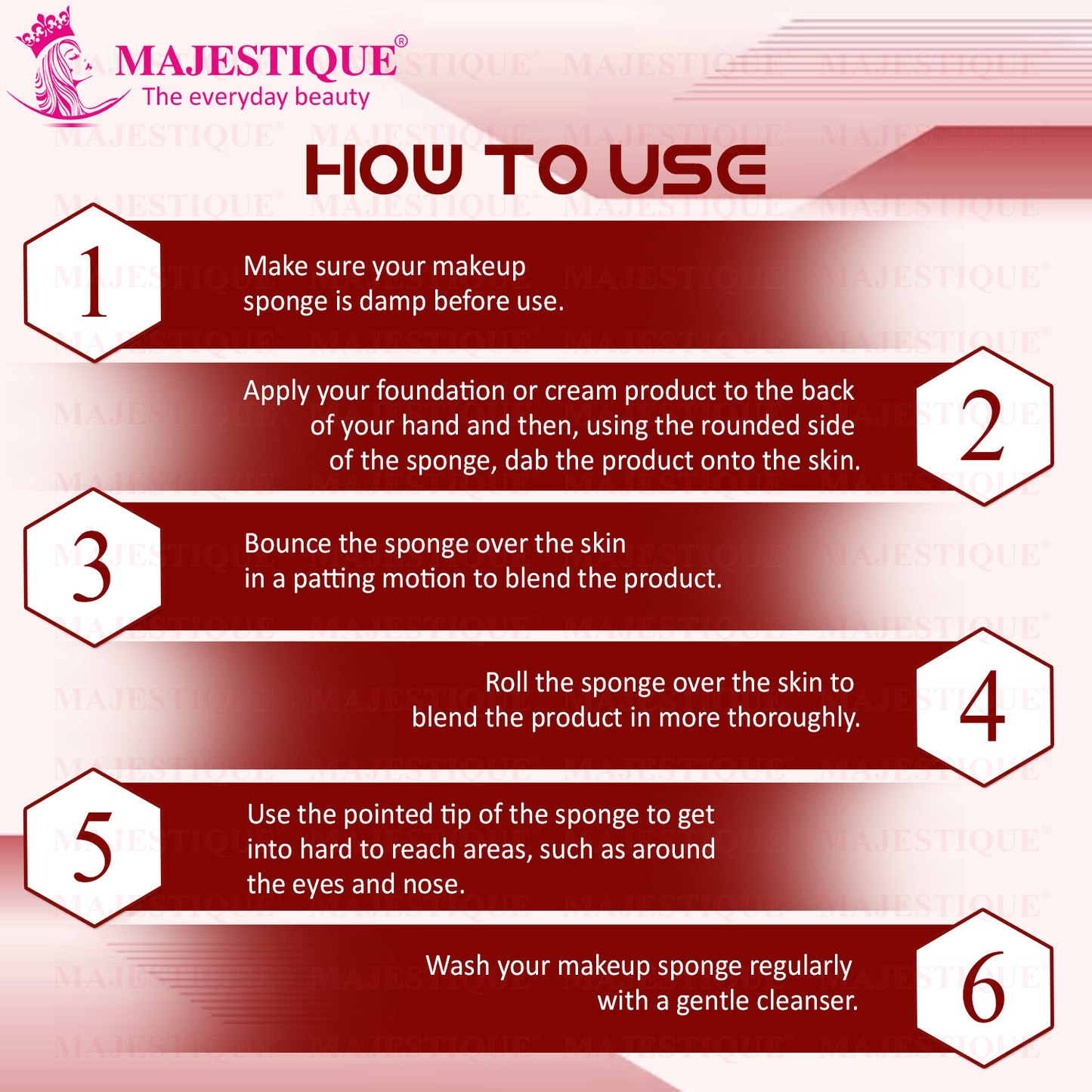 DROP SHAPE Make Up Blender Sponge FC14