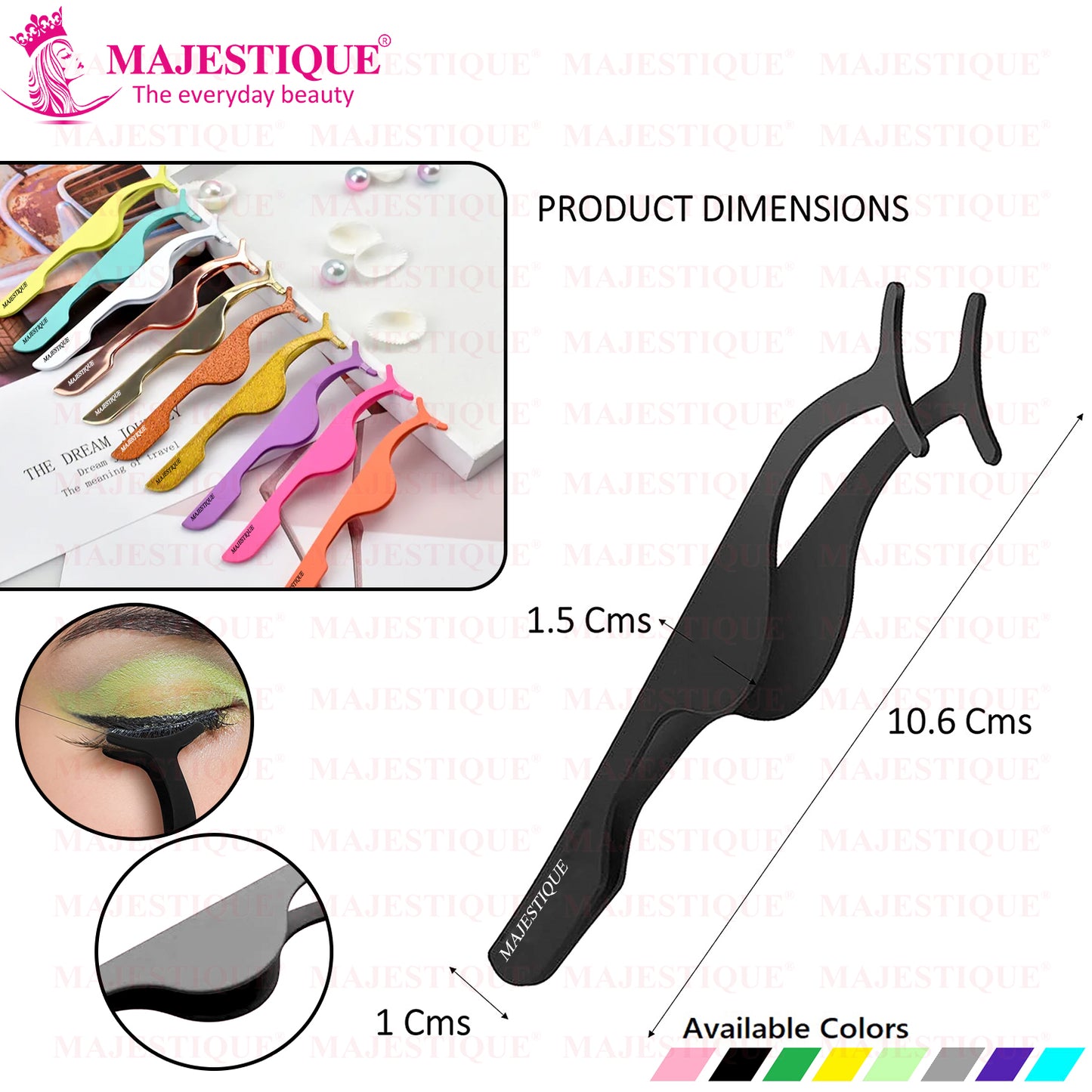 EYELASH FALSE APPILCATOR TOOL Color May Vary FC76