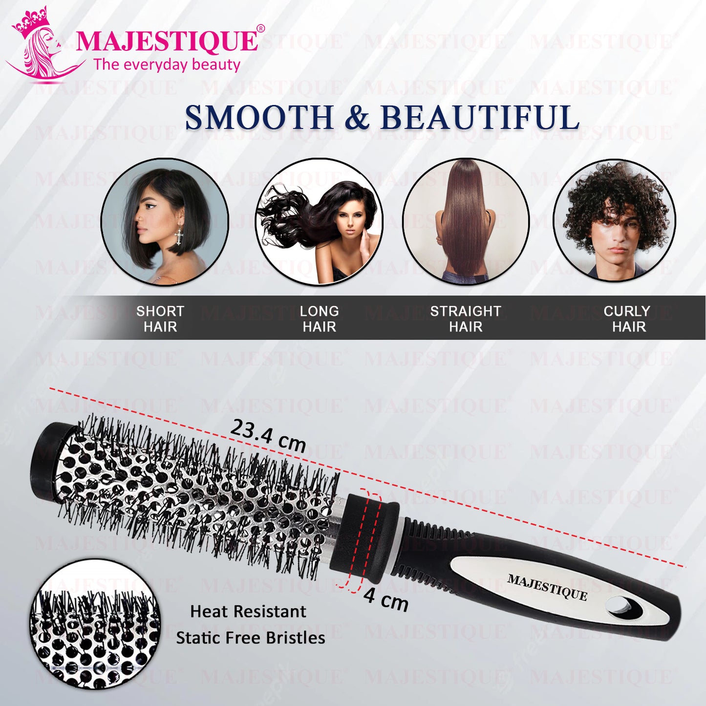 BLOW DRY HAIR ROUND ROLLER BRUSH HR141