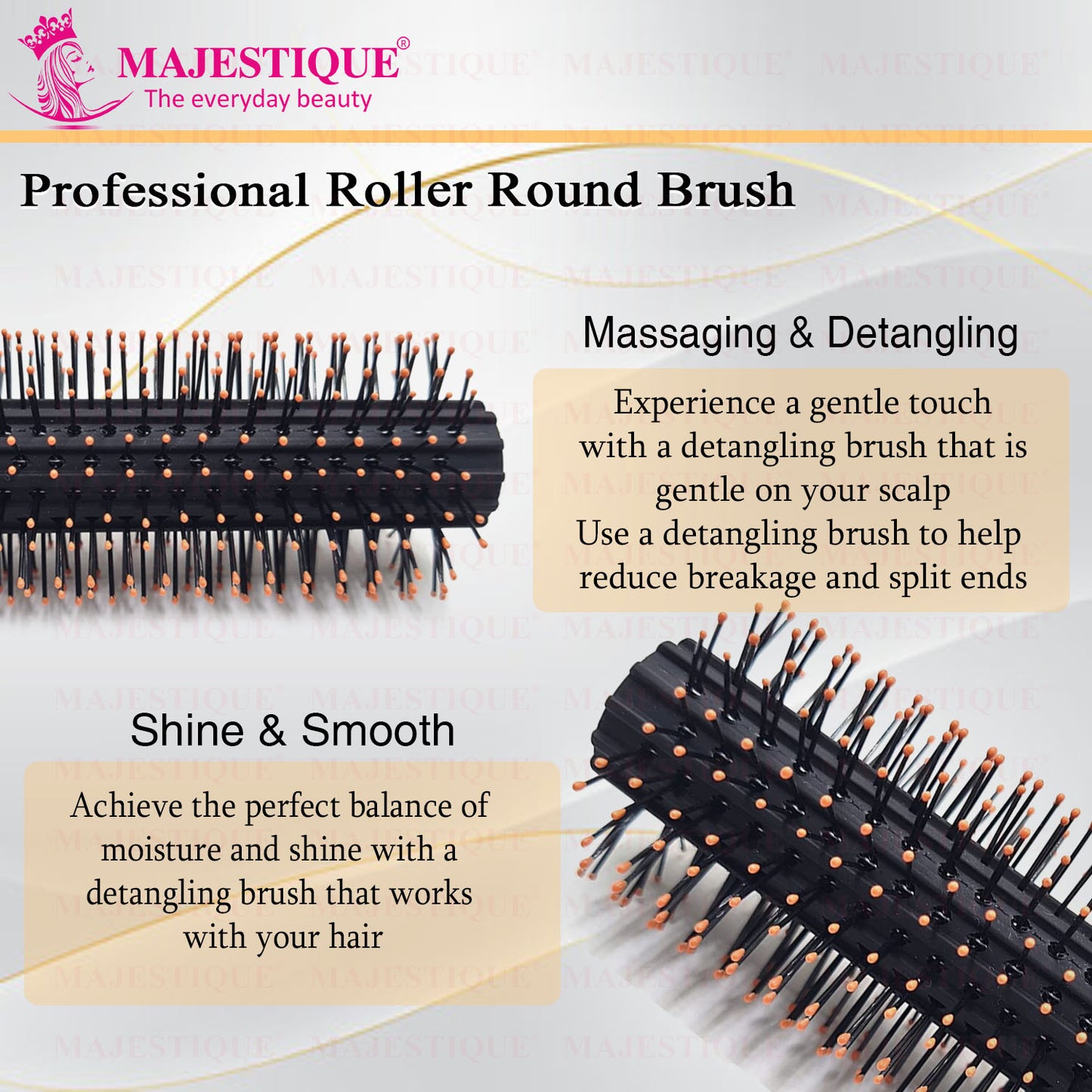 ROLLER ROYAL BLACK BRUSH HR151