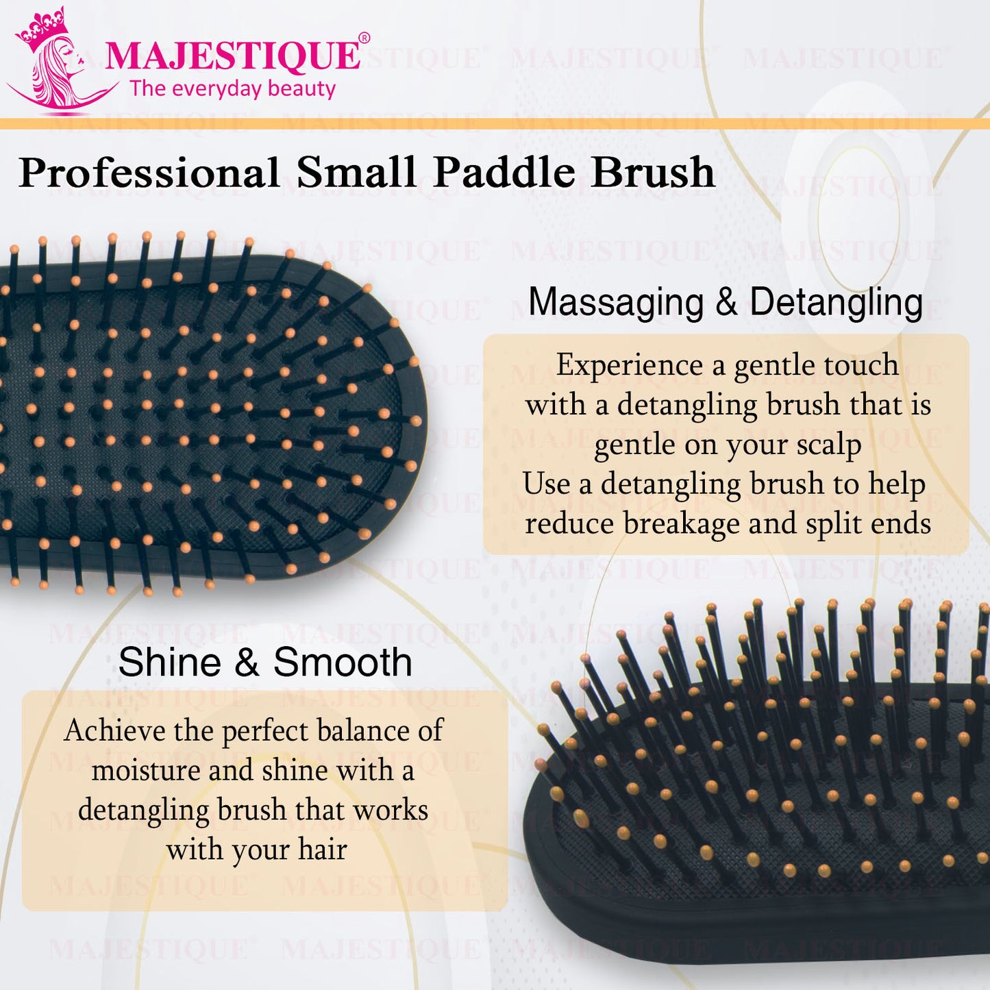 SMALL PADDLE HAIR BRUSH HR 156