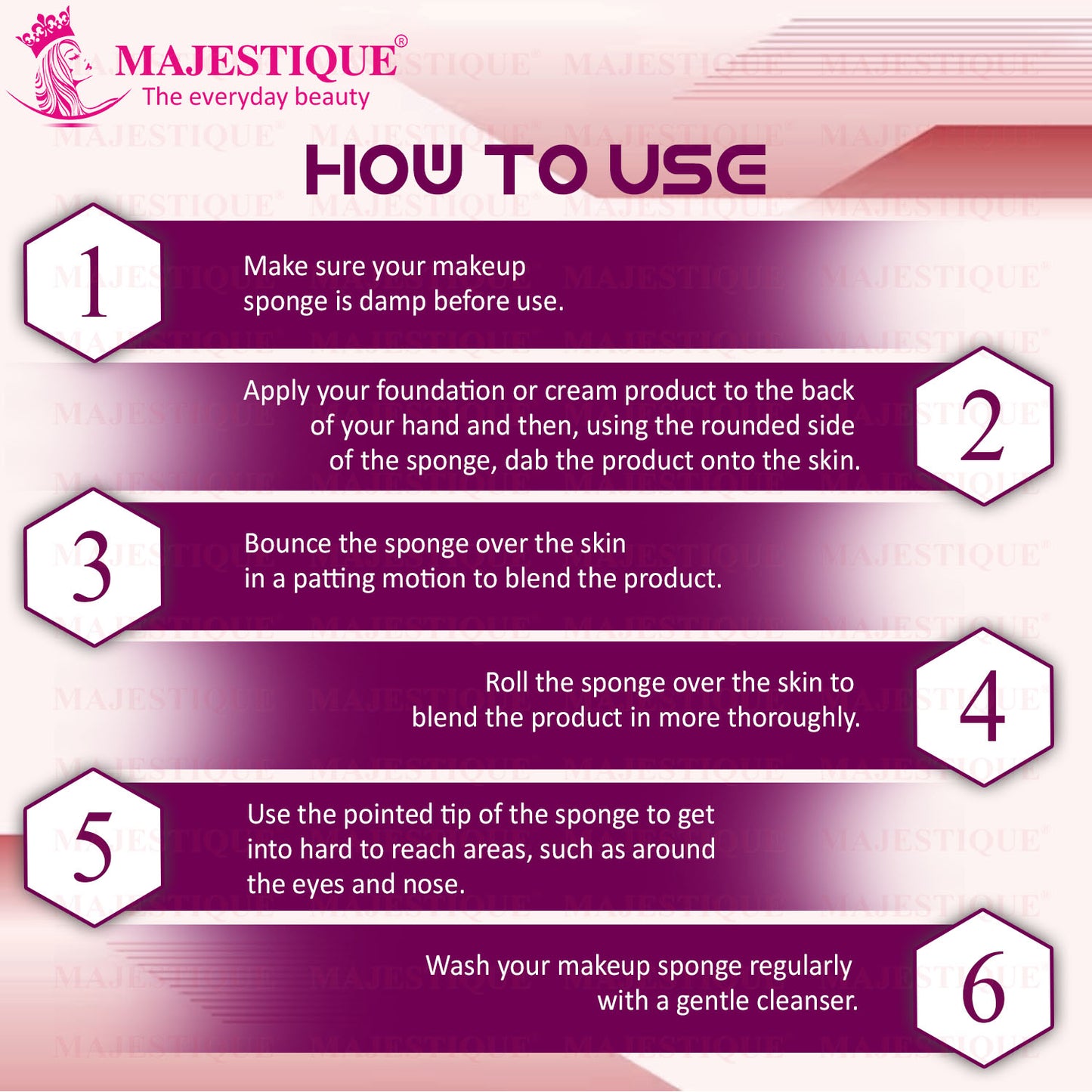 MAKEUP BLENDER SPONGE TWIN PACK(PACK OF 2) Color May Vary CMB506