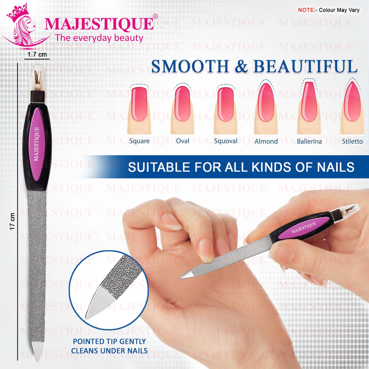 Nail FILER (Long) Multicolor FN315