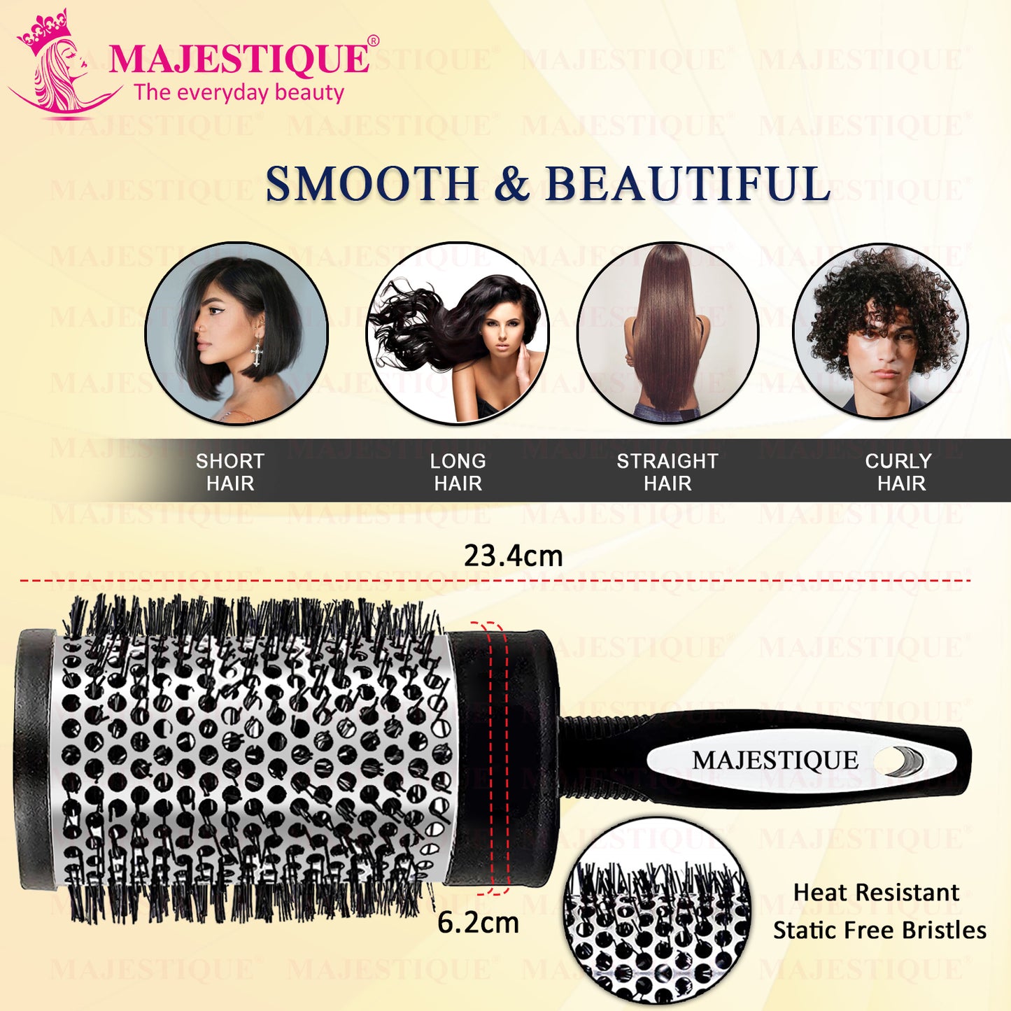 BLOW DRY ROLLER BRUSH BIG SIZE HR158