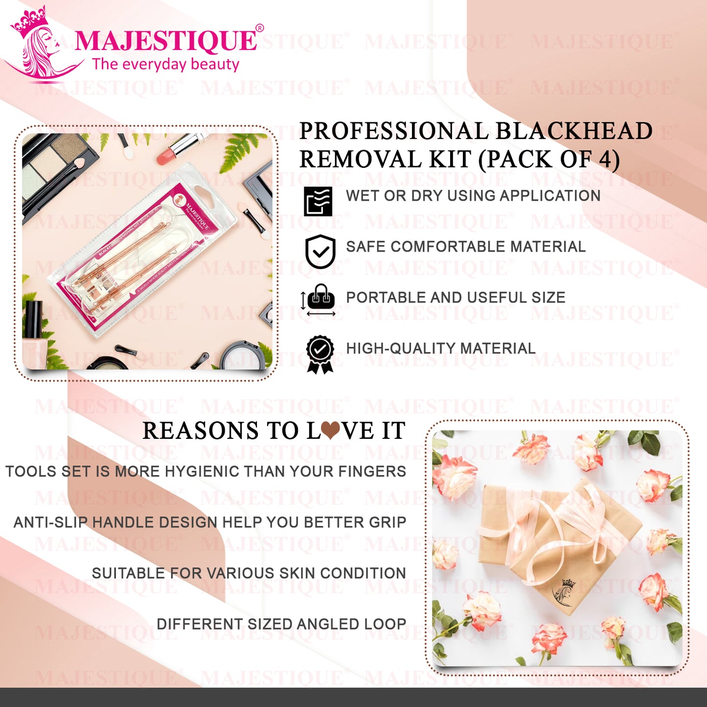 BLACKHEAD REMOVER KIT(PACK OF 4)  CMB530