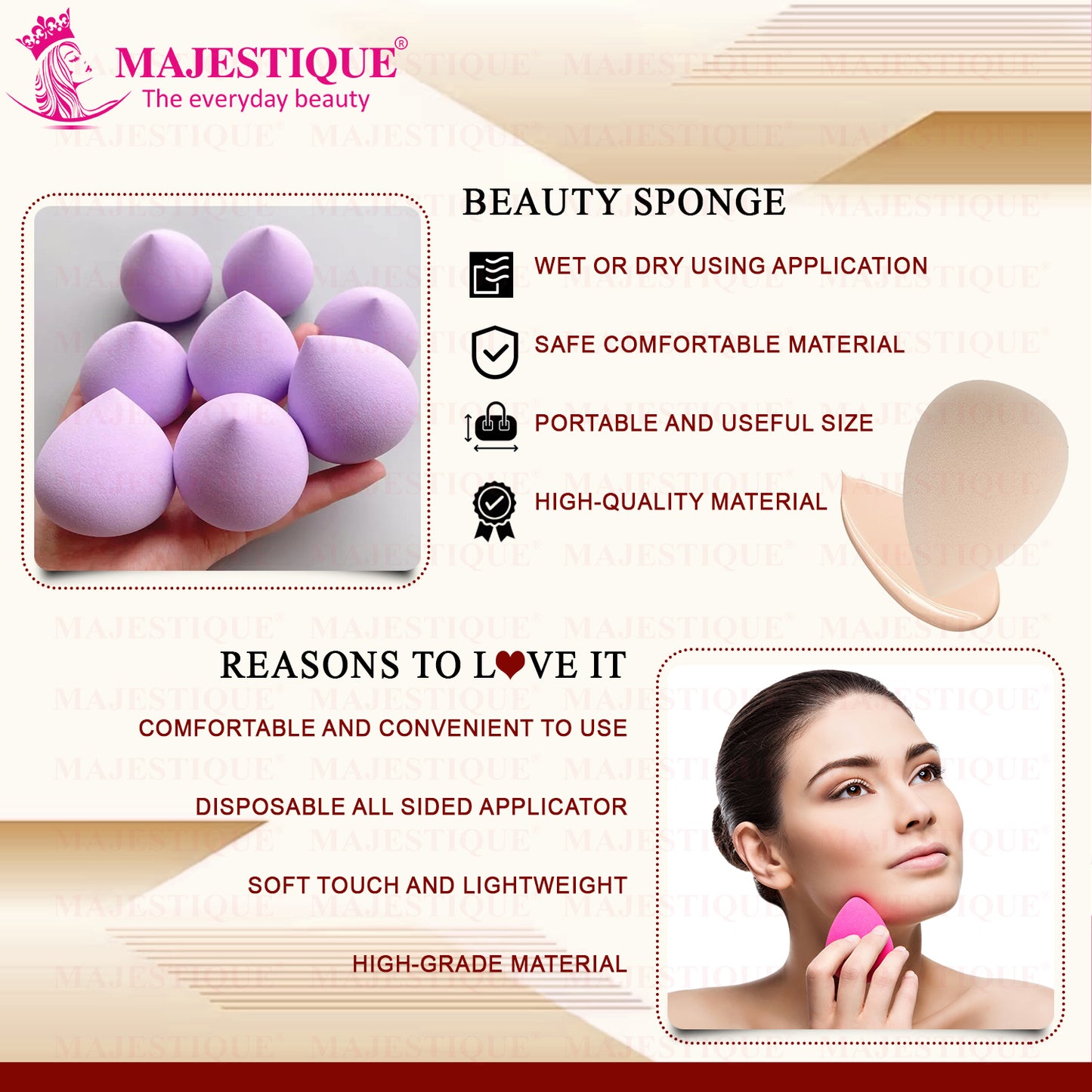 Beauty Sponge Color May Vary FC41