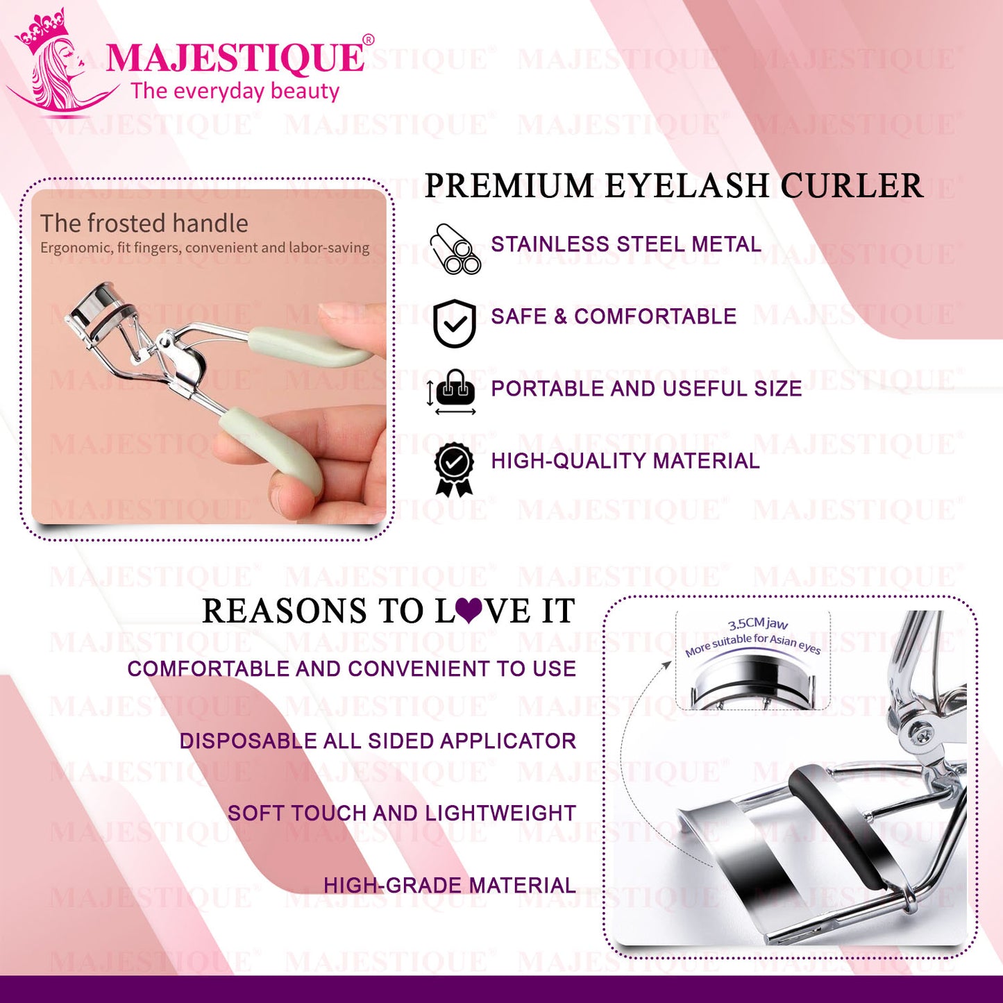 PREMIUM EYE LASH CURLER Multicolor FC52