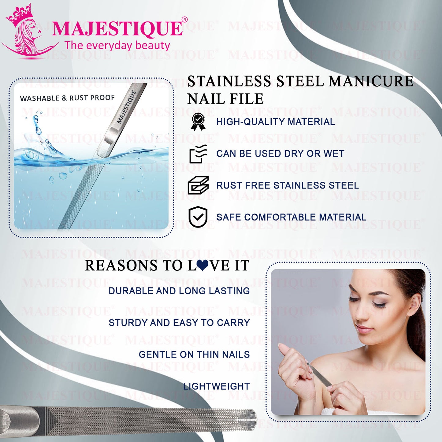STAINLESS STEEL NAIL FILER FN322