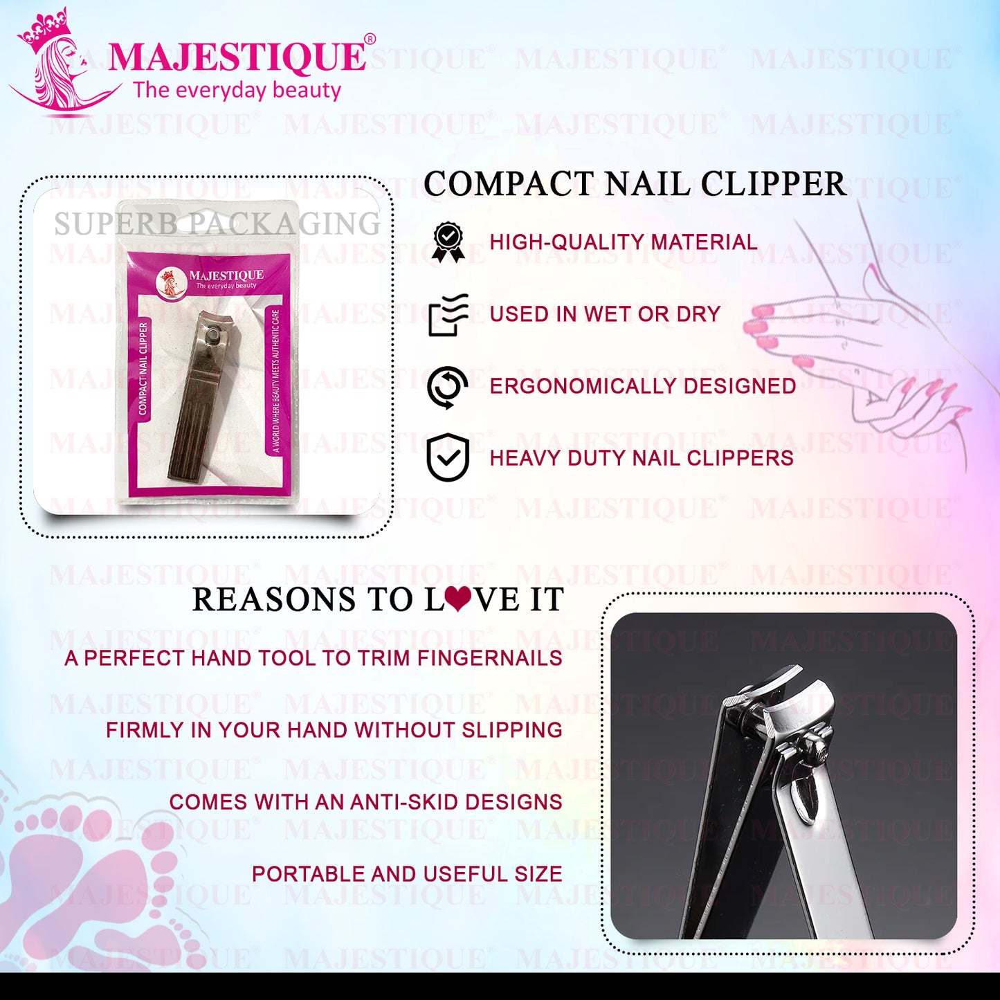 COMPACT NAIL CLIPPER FN330