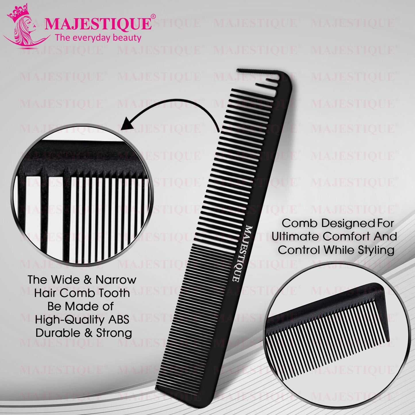 HAIR COMB WITH SECTIONAL HR123