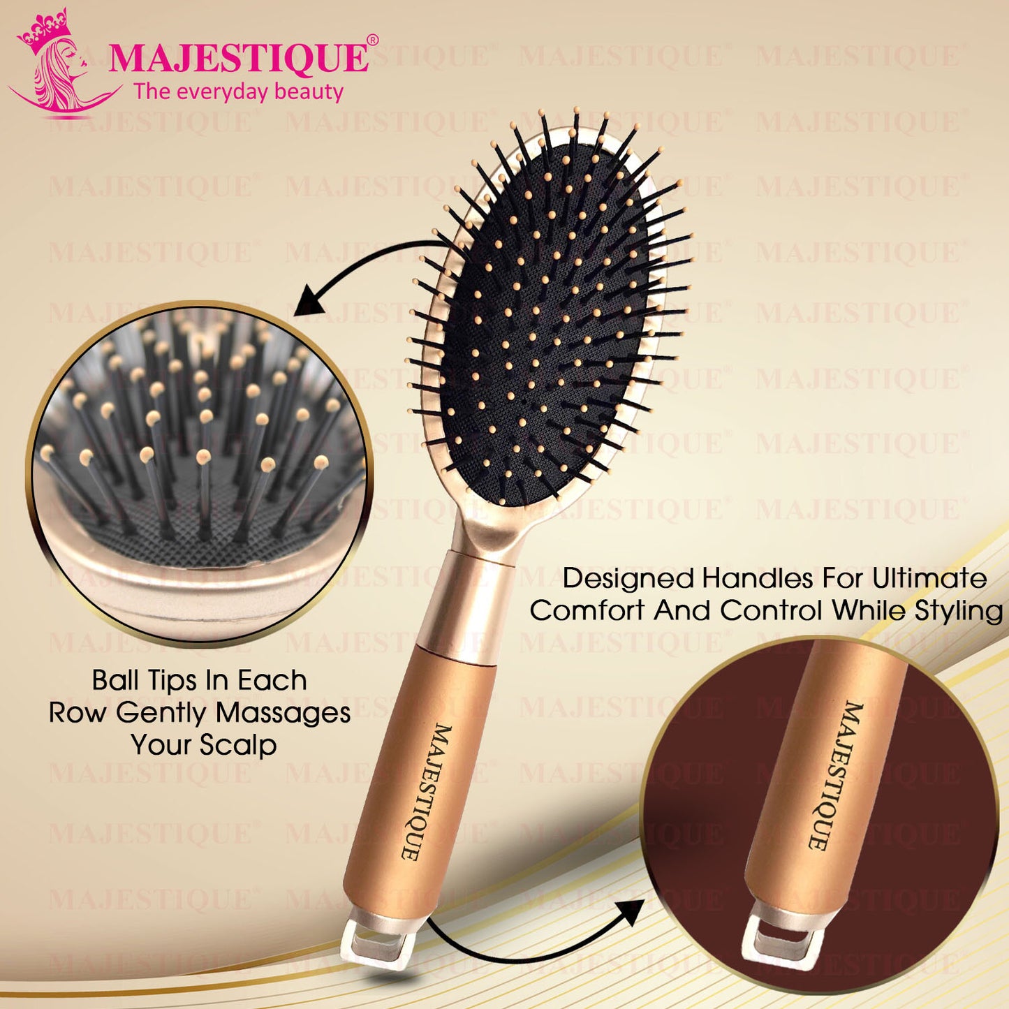 Oval Cushion Detangling Brush HR108