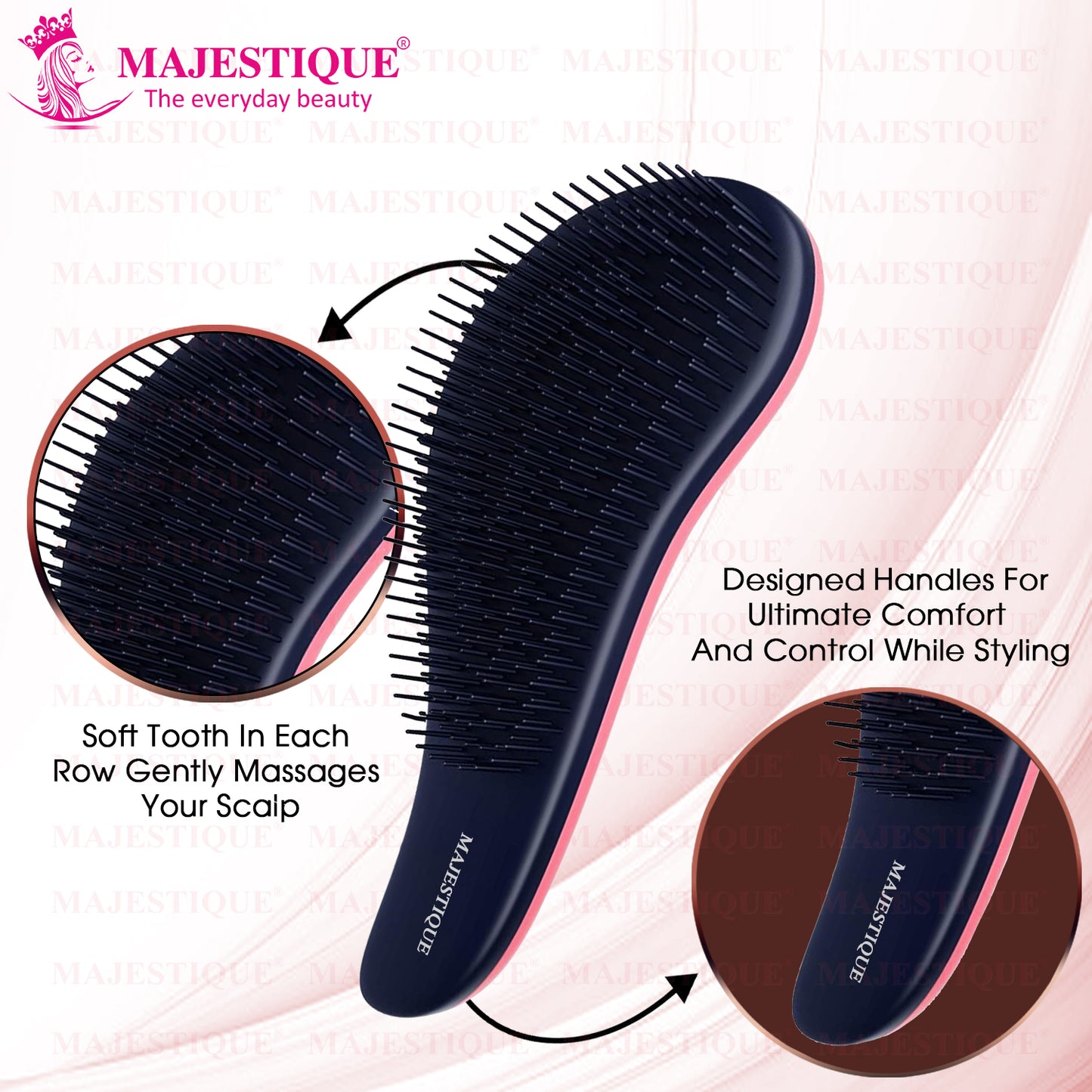 CURVE DETANGLING HAIR BRUSH  Multicolor HR130
