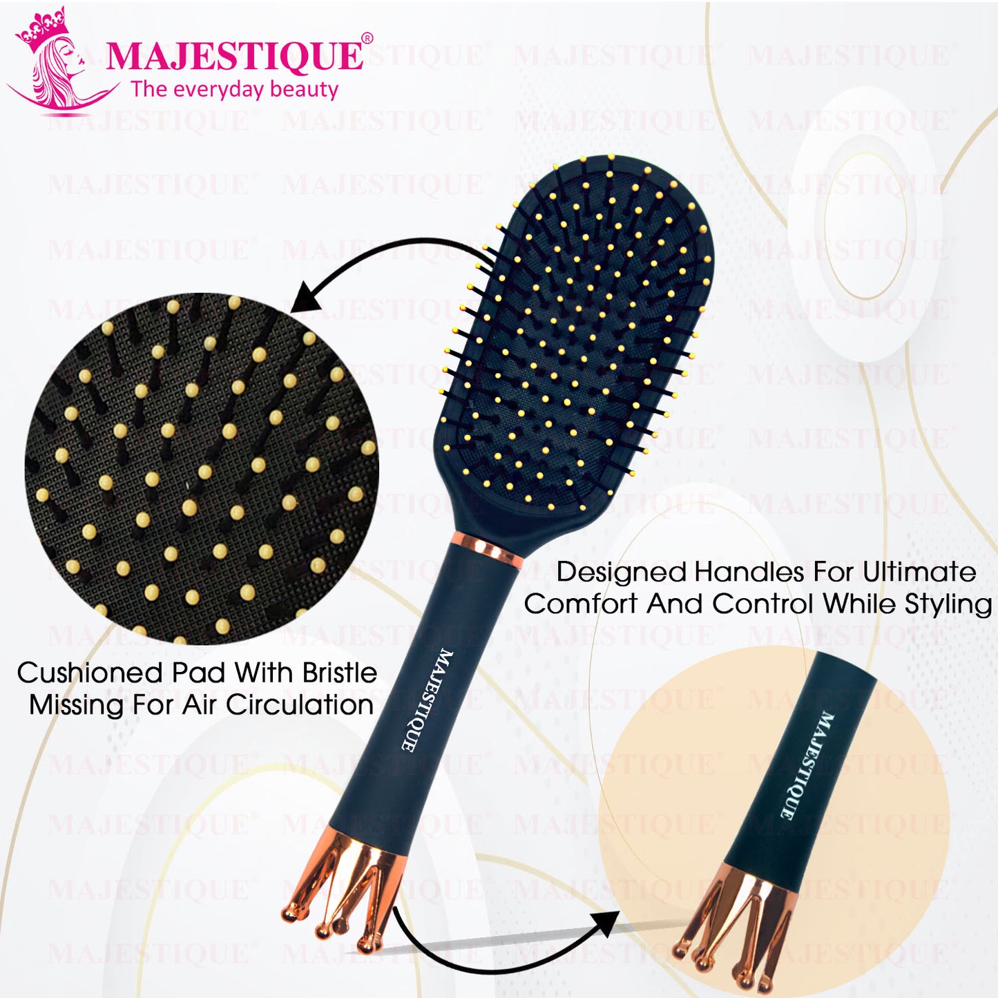 SMALL PADDLE HAIR BRUSH HR 156