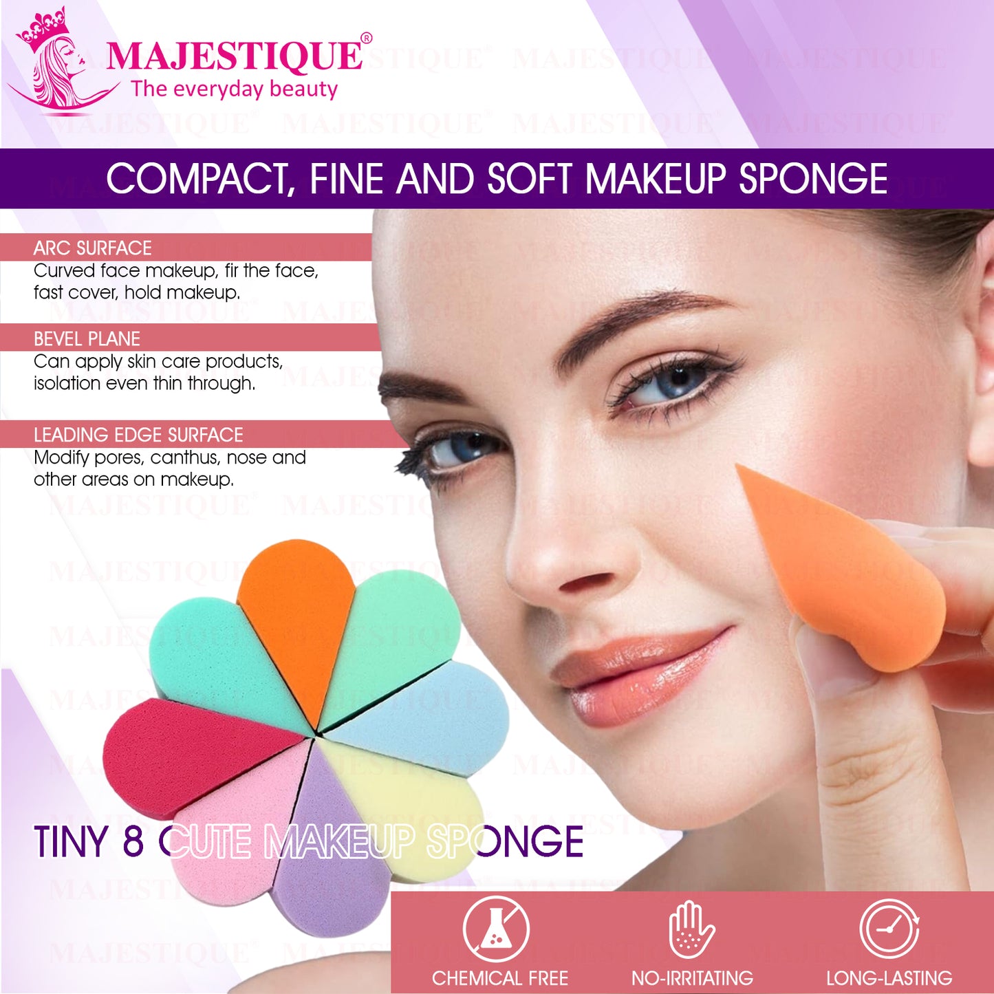 FACE CLEANSING AND GROOMING SET(3 PCS) Multicolor FC116