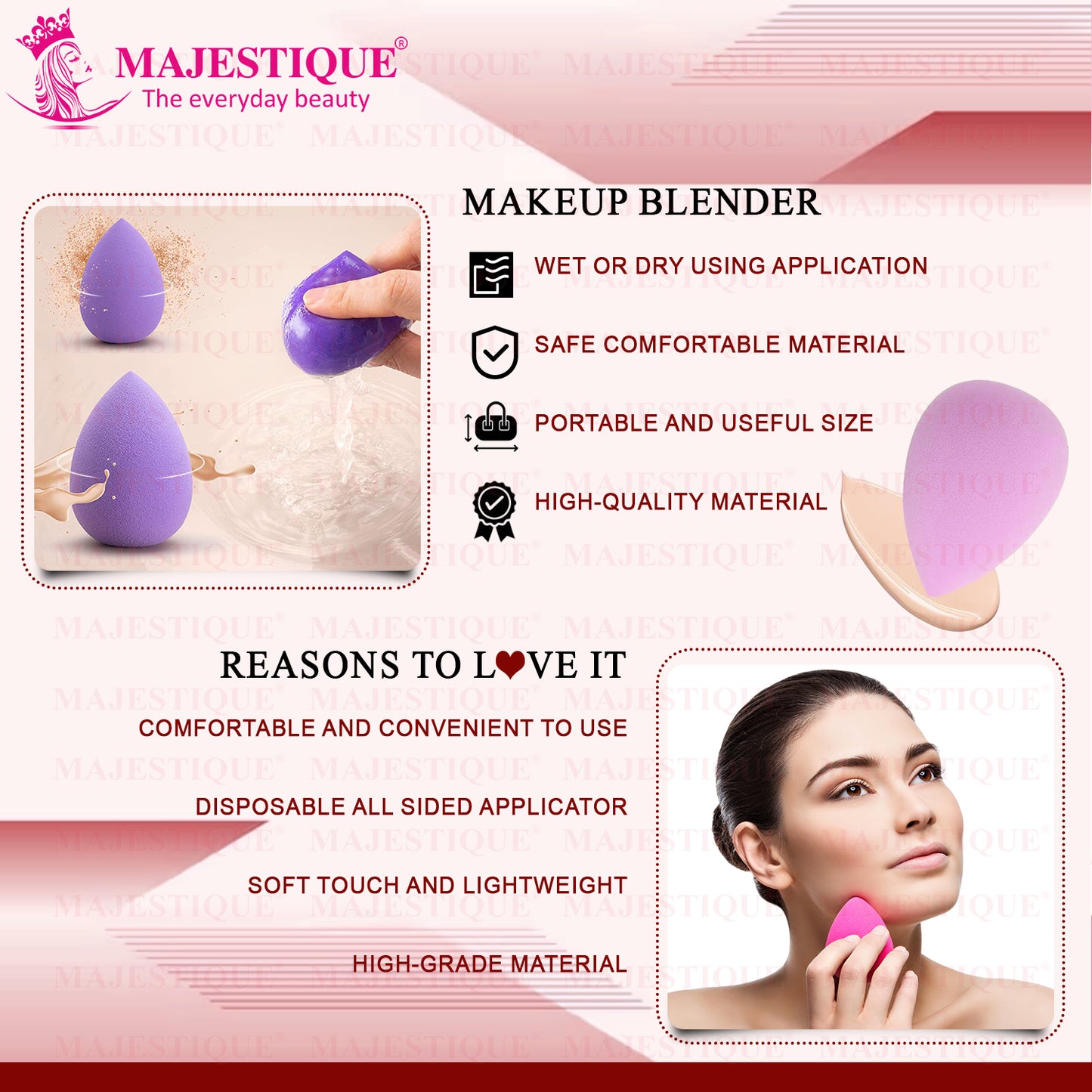 DROP SHAPE Make Up Blender Sponge FC14