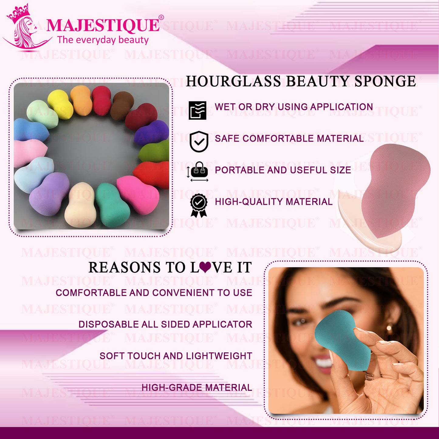 HOURGLASS Face Sponge Color May Vary FC7