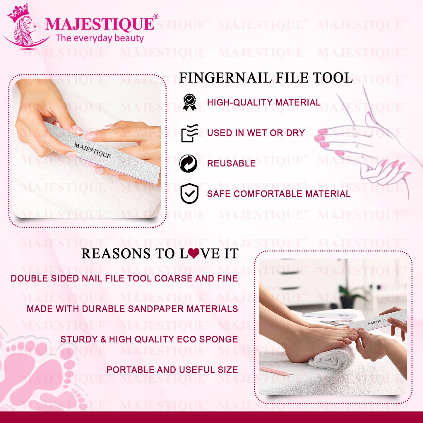 Flat Nail Filer FN305