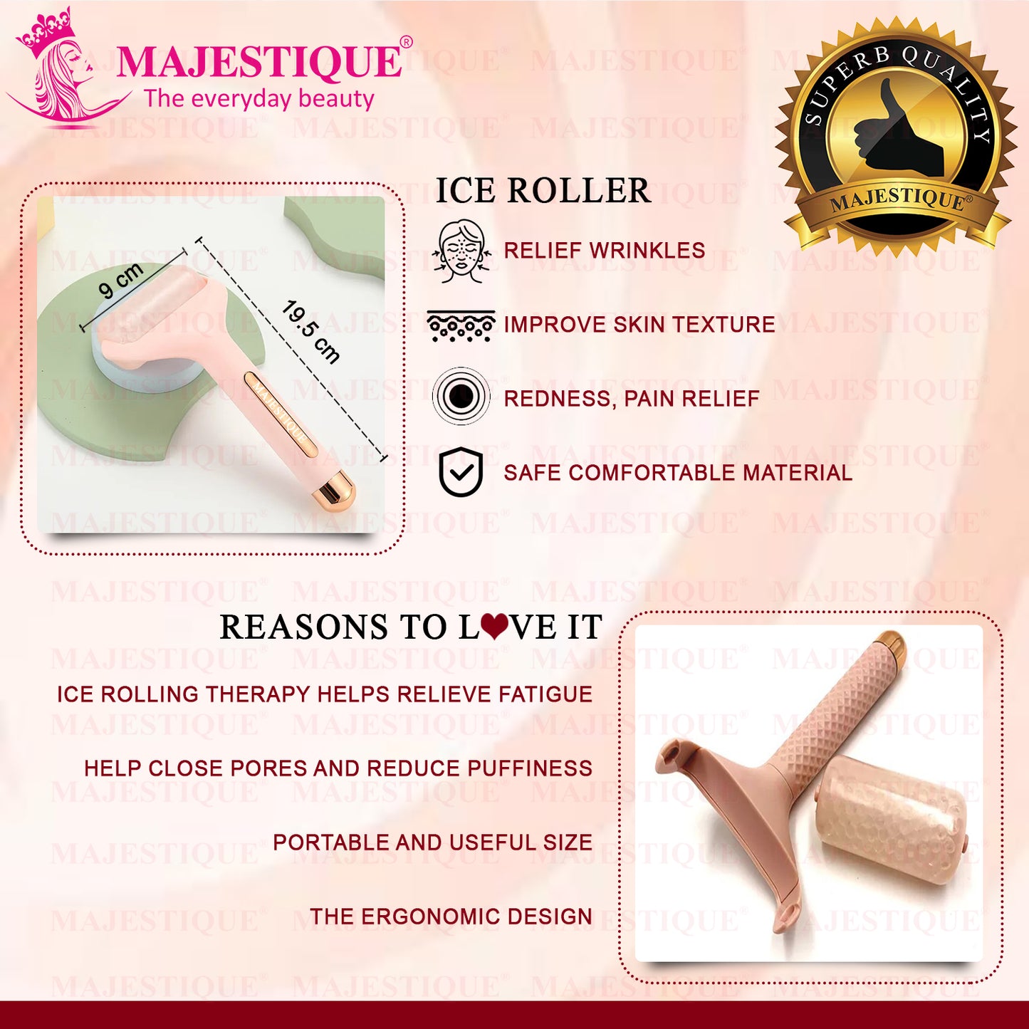 FACE MASSAGER ICE ROLLER FC73