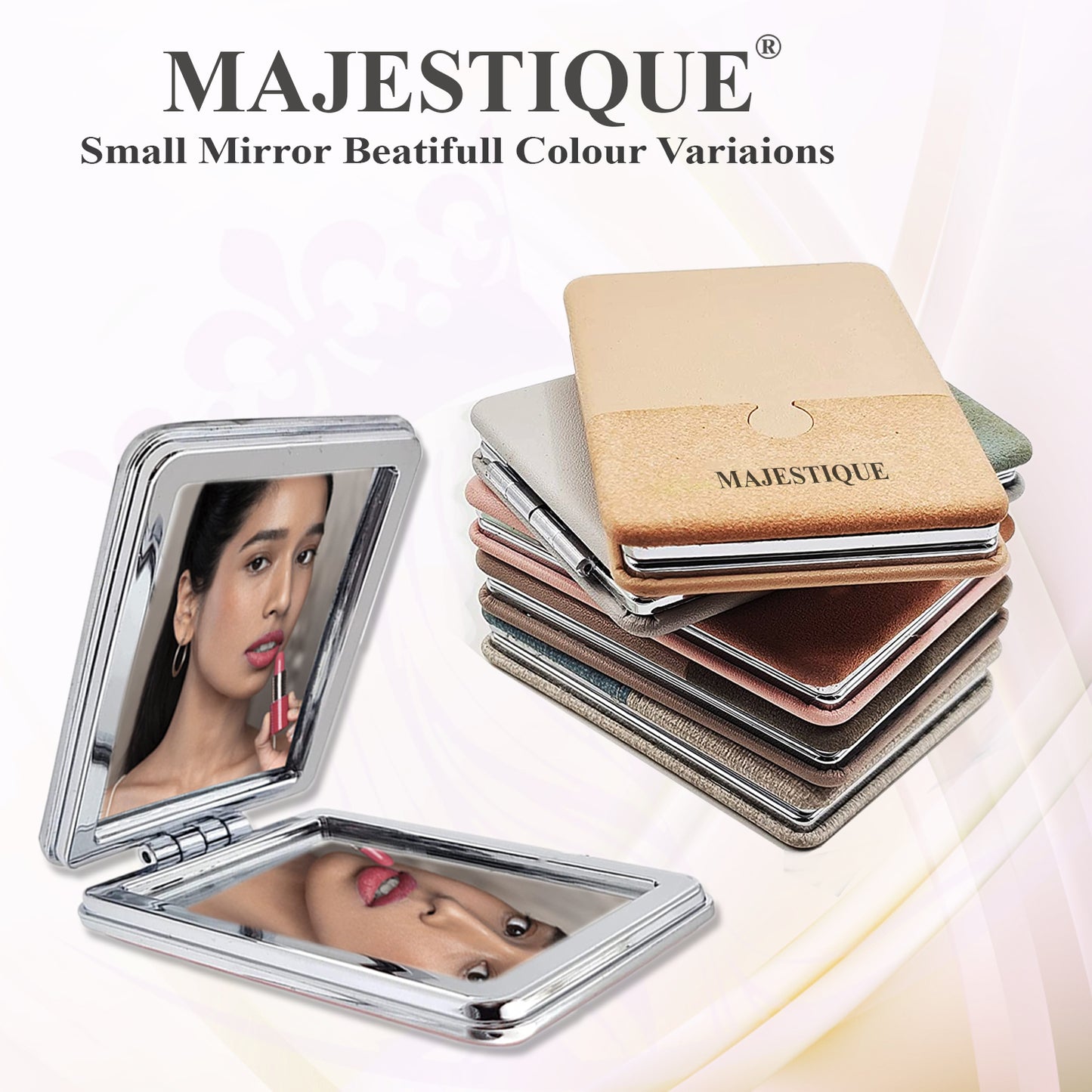 MATTE Magnifying Compact Mirror FC26