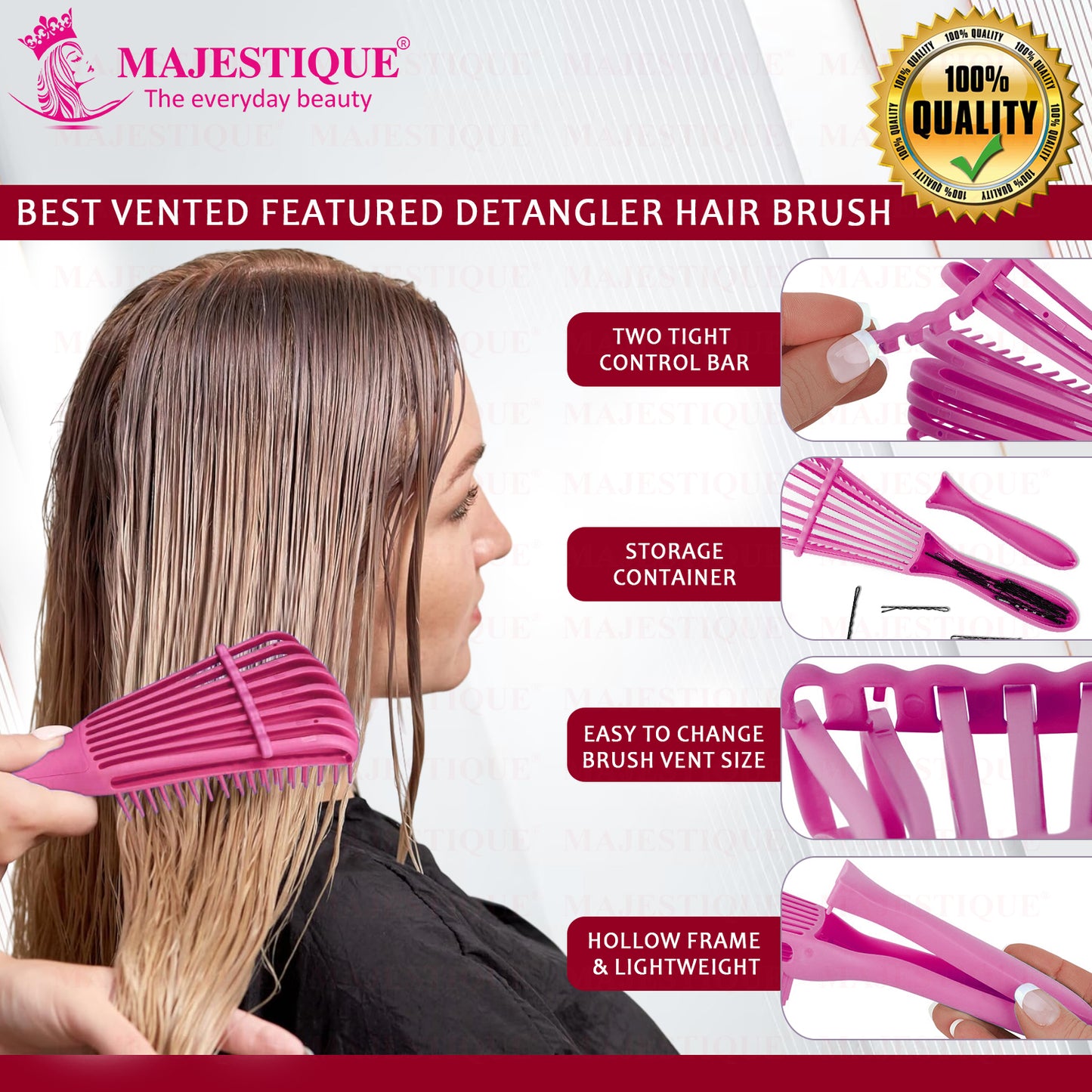 DETANGLING VENT HAIR BRUSH HR177