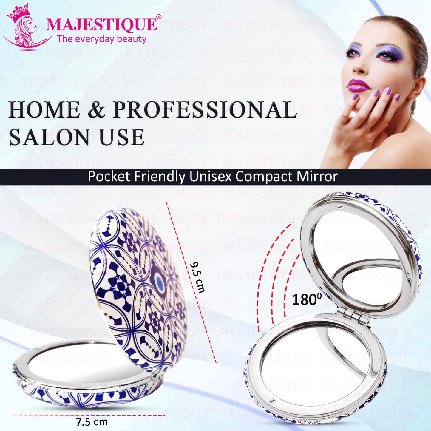 PREMIUM ROUND MAGNIFYING MIRROR Multicolour FC118