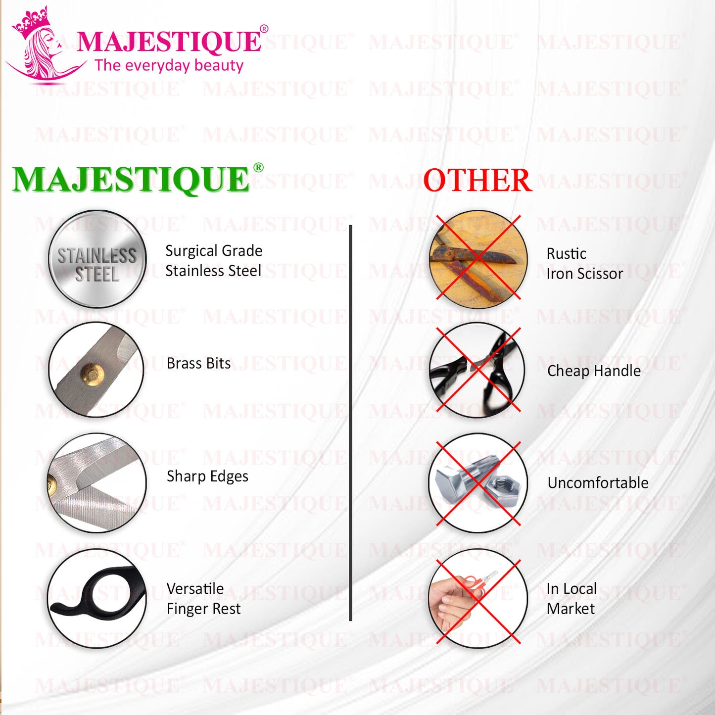 MULTI USE SALON SCISSOR HR135