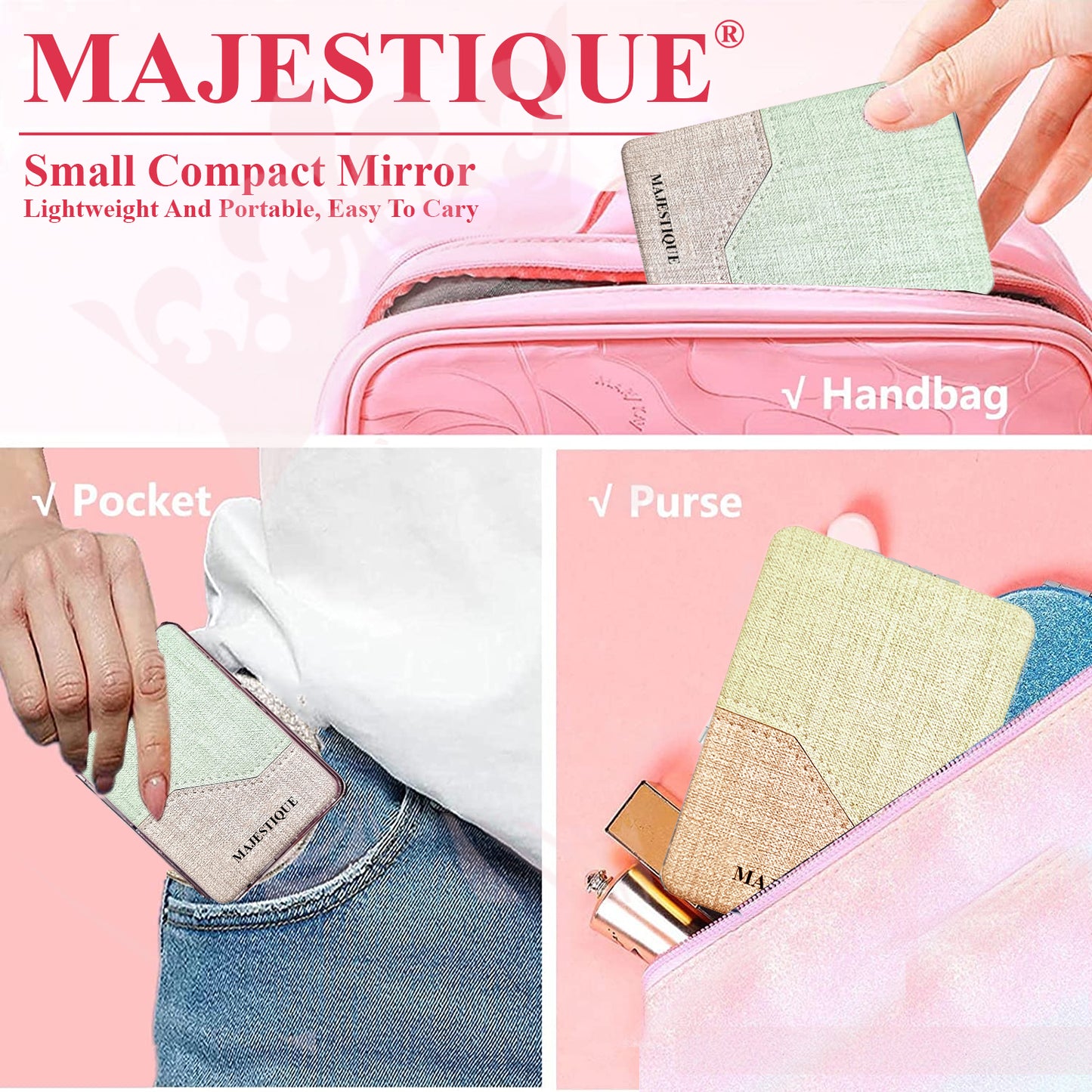 MATTE Magnifying Compact Mirror FC26