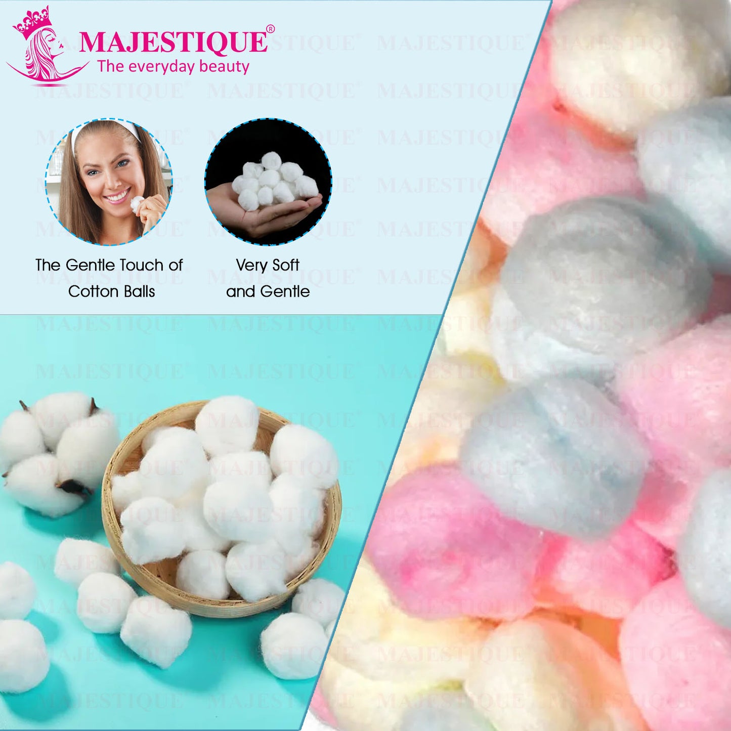 COTTON MAKEUP BALLS (50PCS) FC69