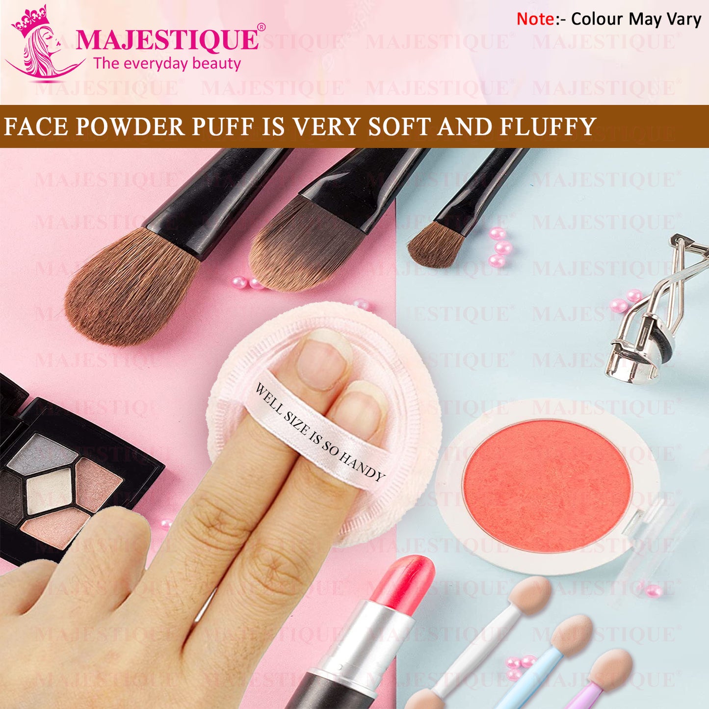 Ultra Soft Make-Up Powder Puff FC17